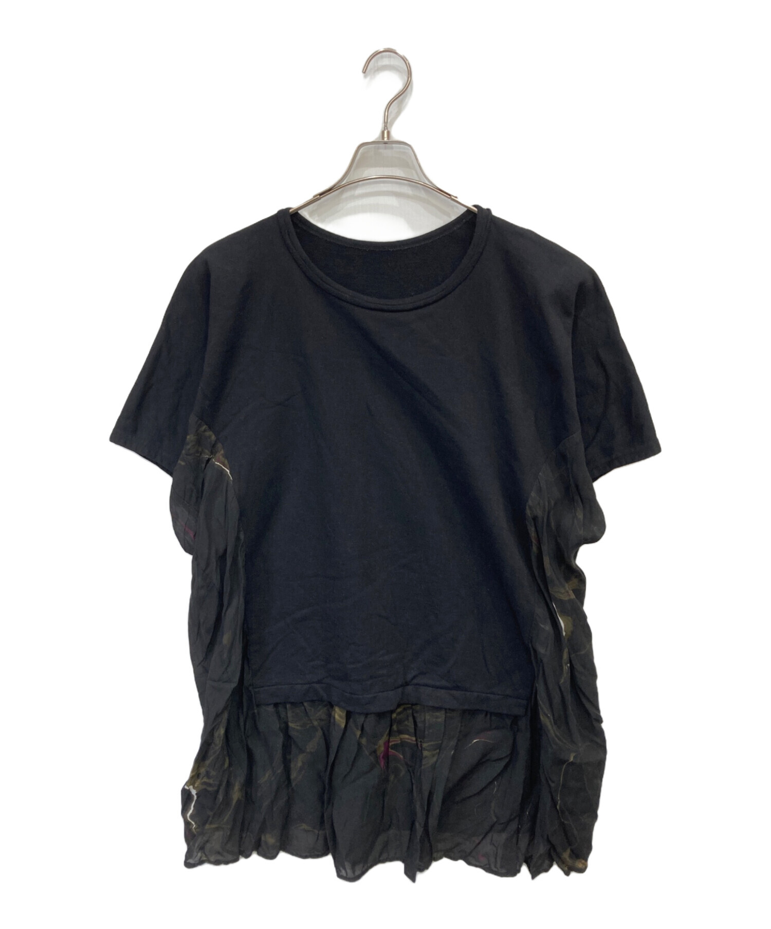 Y's ワイズ Tシャツ・カットソー M 黒 【古着】【中古】【送料無料】 Y's - Y's ワイズ Tシャツ・カットソー M 白 【古着】【中古】【送料