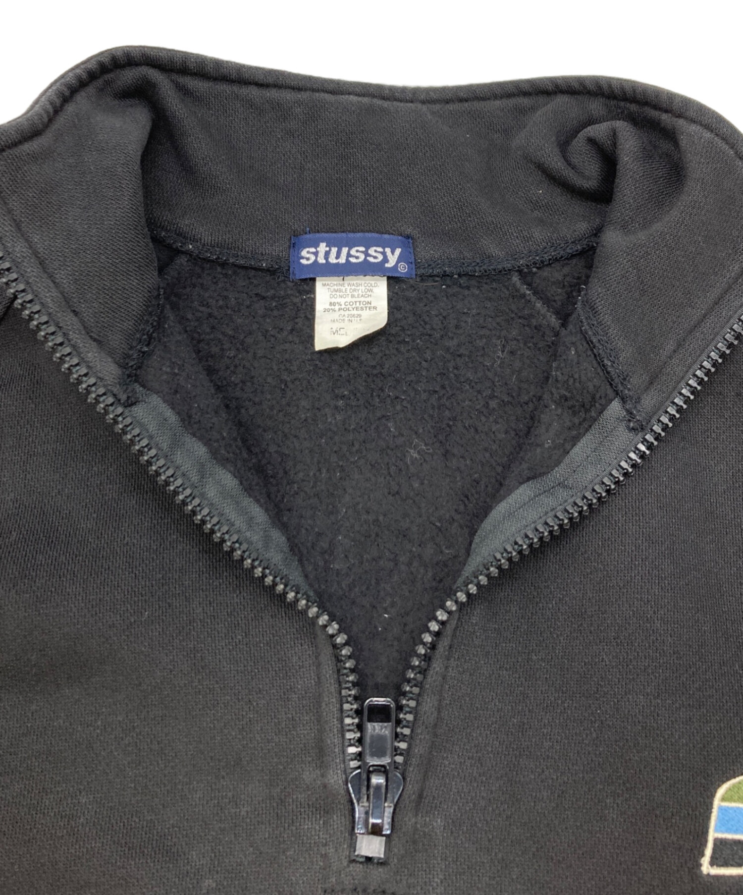中古・古着通販】stussy (ステューシー) 90s ハーフジップスウェット