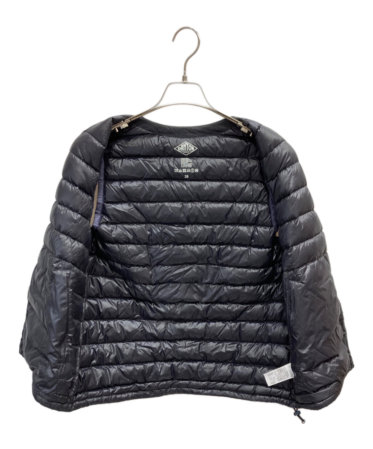 中古・古着通販】DANTON (ダントン) インナーダウンベスト ネイビー