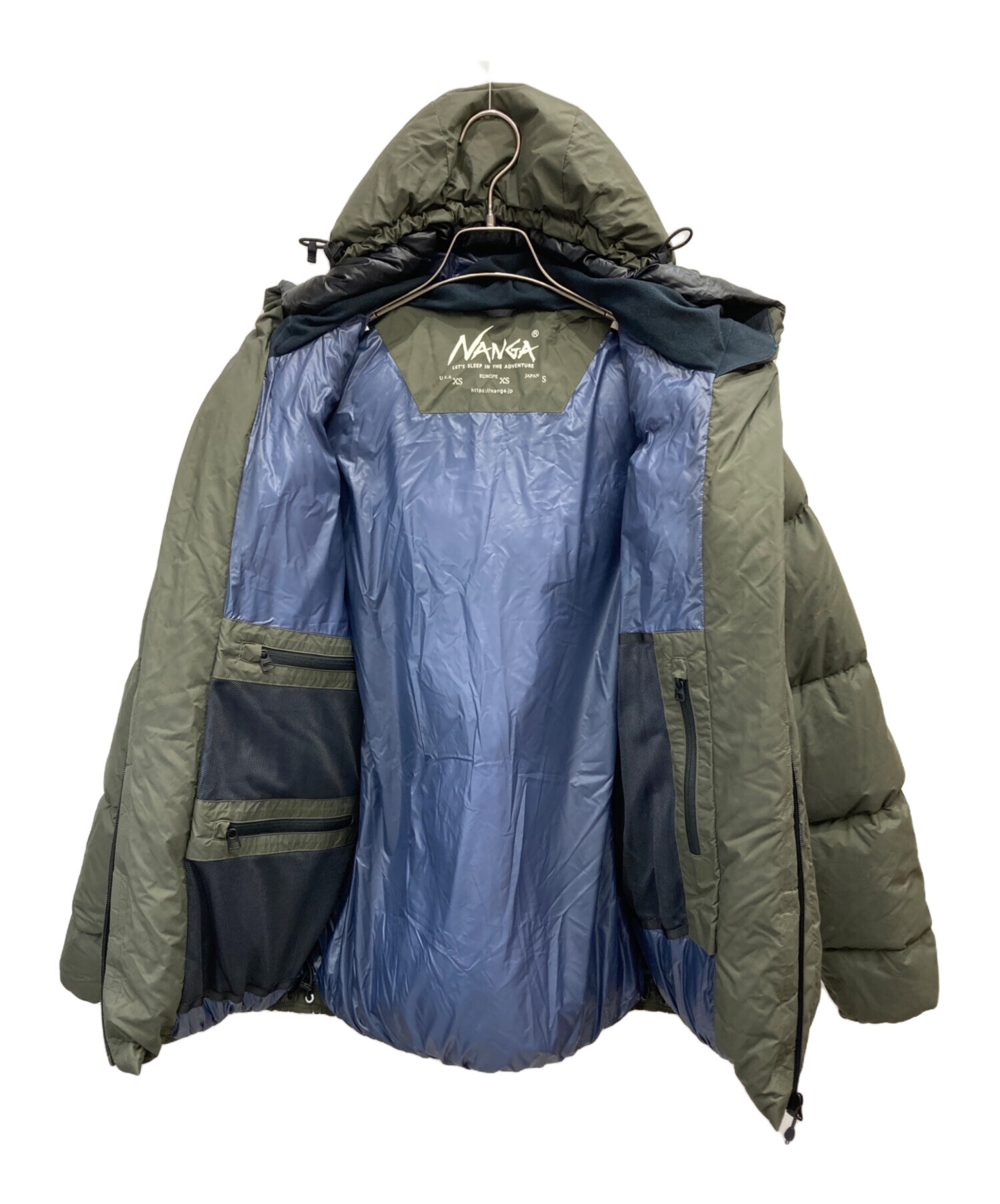 中古・古着通販】NANGA (ナンガ) NORTHERN LIGHTS DOWN JACKET カーキ