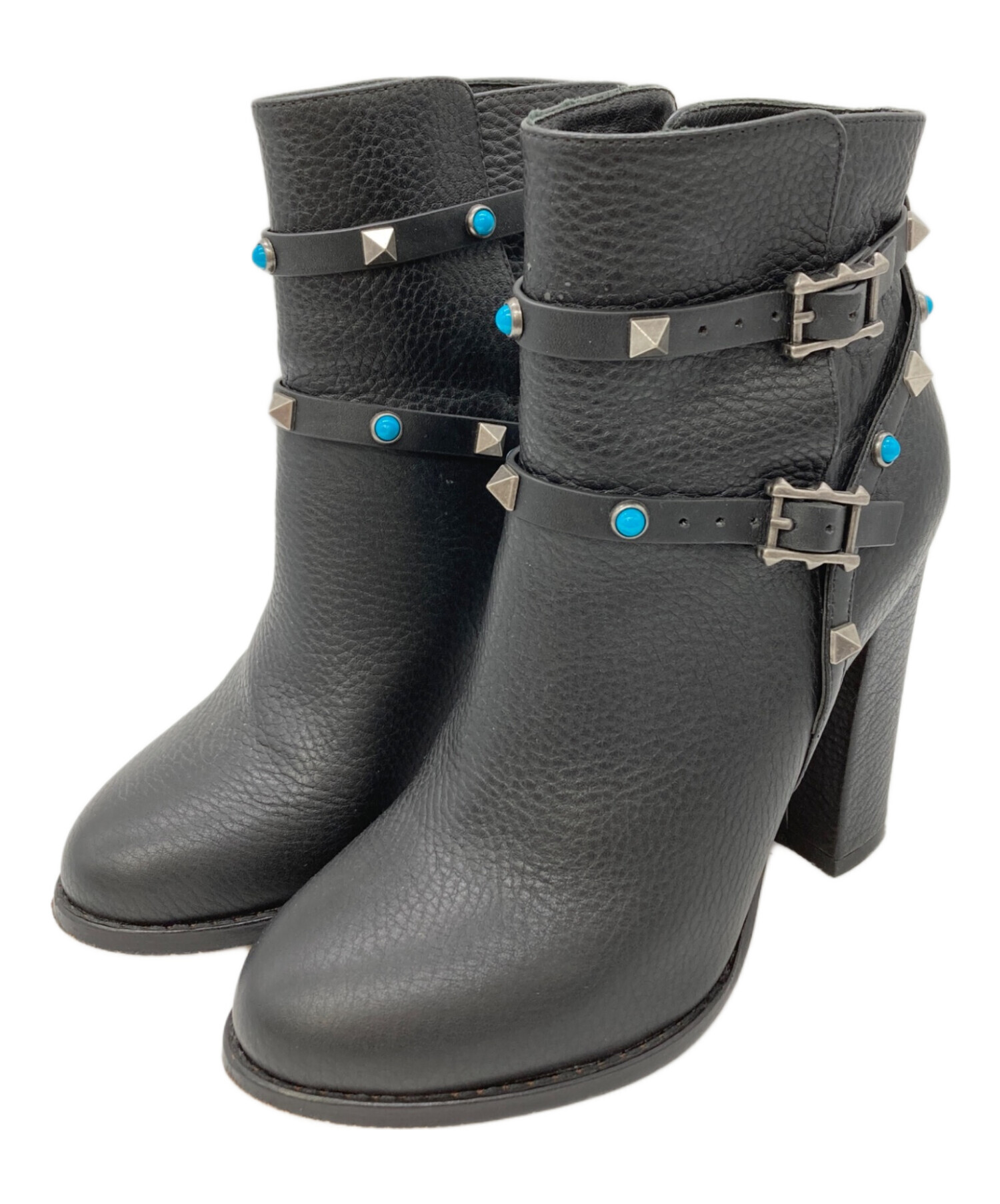 中古・古着通販】VALENTINO (ヴァレンティノ) ロックスタッズブーツ