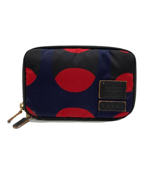 t*a様 週末値下 未使用級 Porter Marni weekend bost 中古・古着通販】PORTER (ポーター) MARNI (マルニ) WEEKEND WALLET
