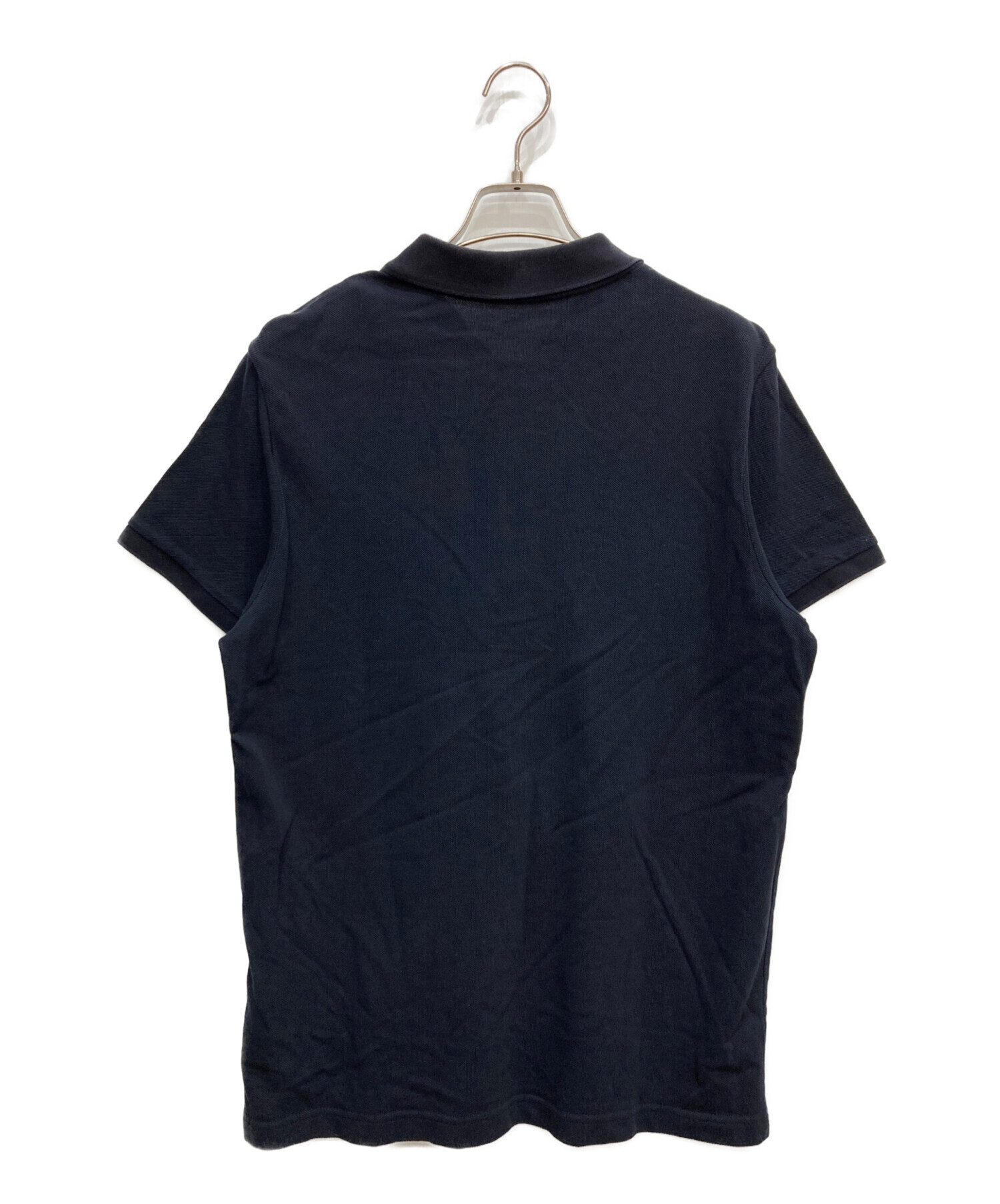 中古・古着通販】MONCLER (モンクレール) 鹿の子ポロシャツ ネイビー