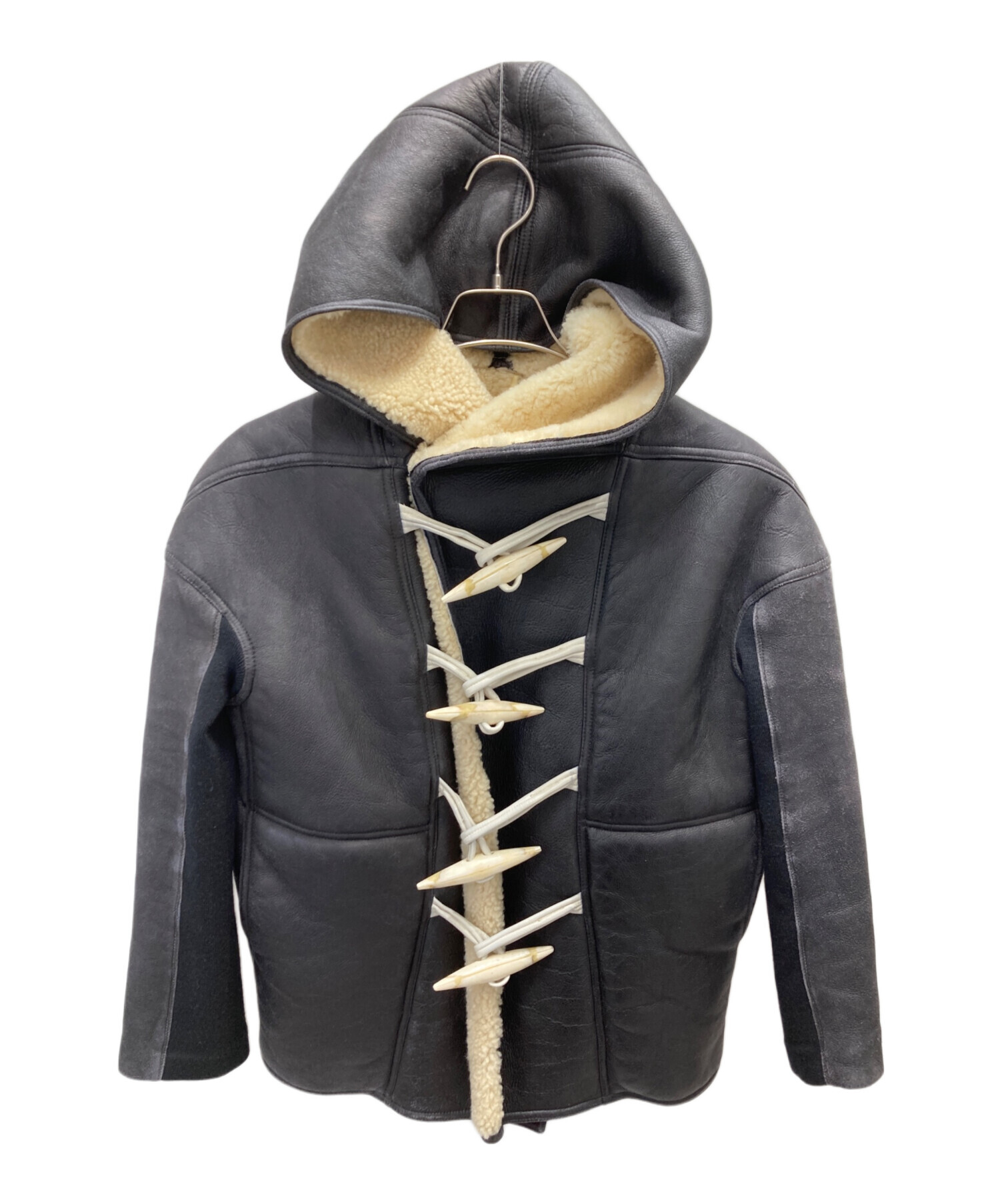 RICK OWENS ムートンジャケット 中古・古着通販】RICK OWENS (リックオウエンス) ムートンジャケット