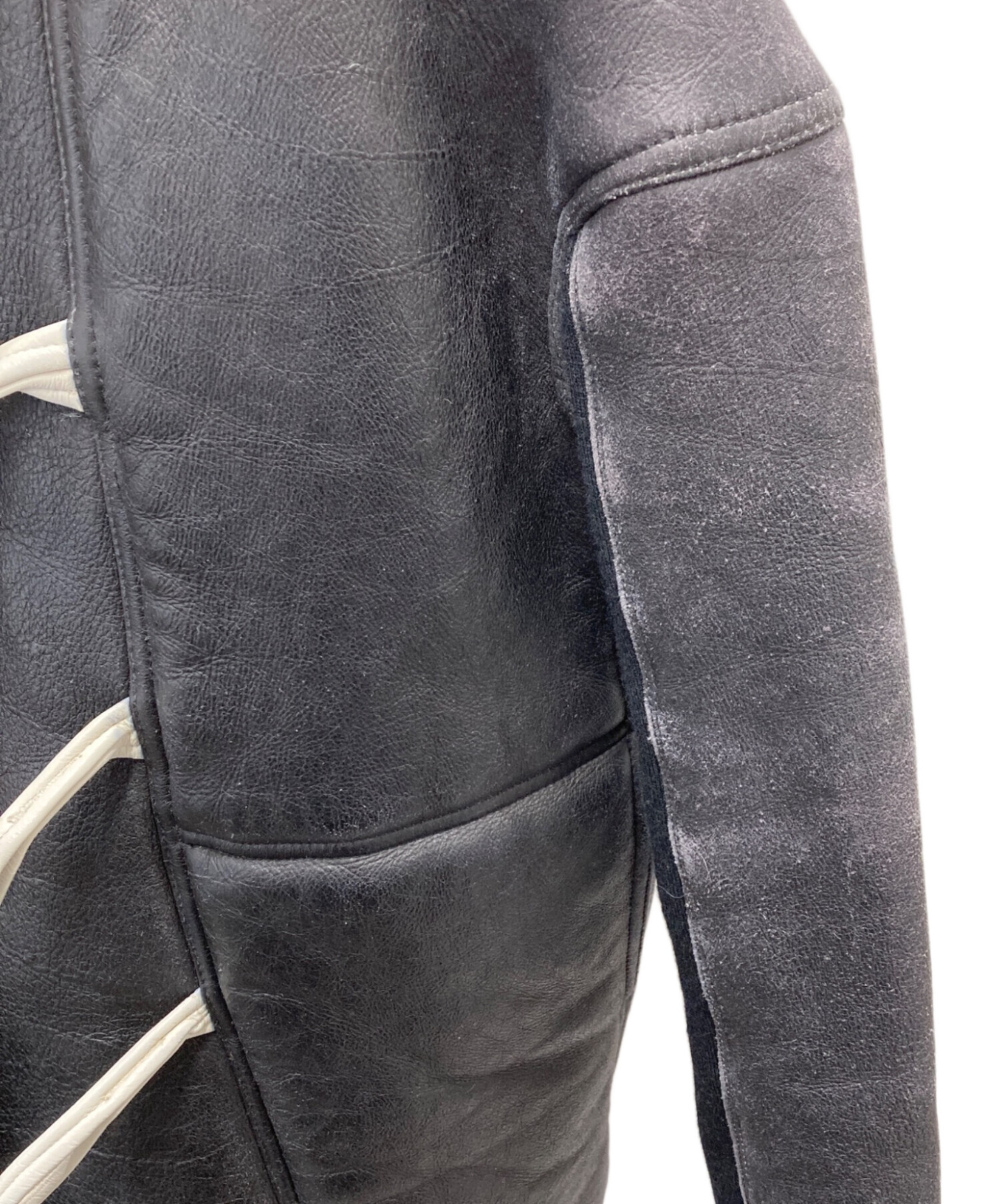 中古・古着通販】RICK OWENS (リックオウエンス) ムートンジャケット