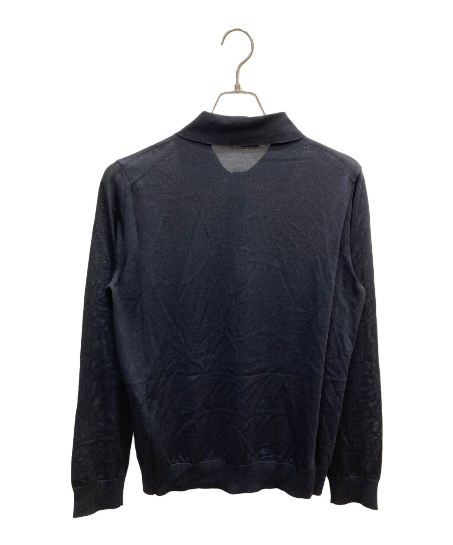 中古・古着通販】PRADA (プラダ) コットン×シルクニットポロシャツ