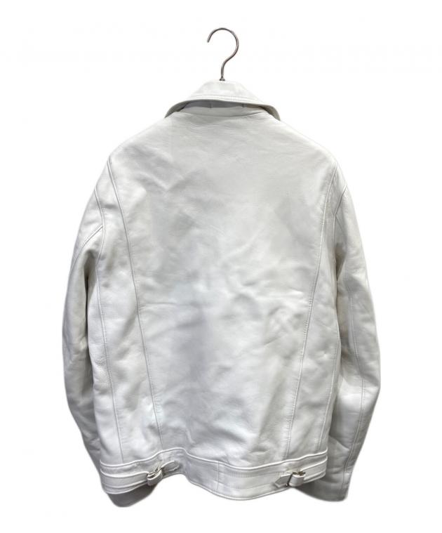 中古・古着通販】JAMES GROSE (ジェームスグロース) ラムレザーダブル