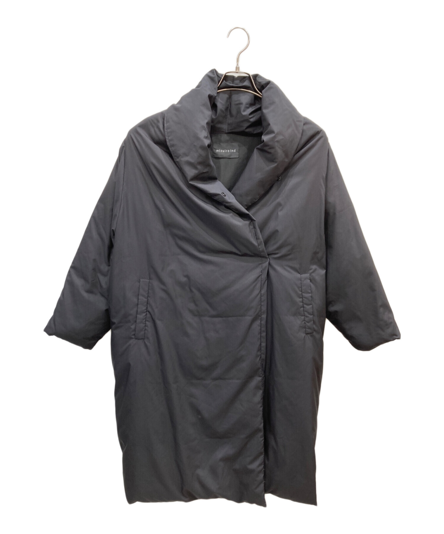 中古・古着通販】mizuiro-ind (ミズイロインド) ドレープライトダウン