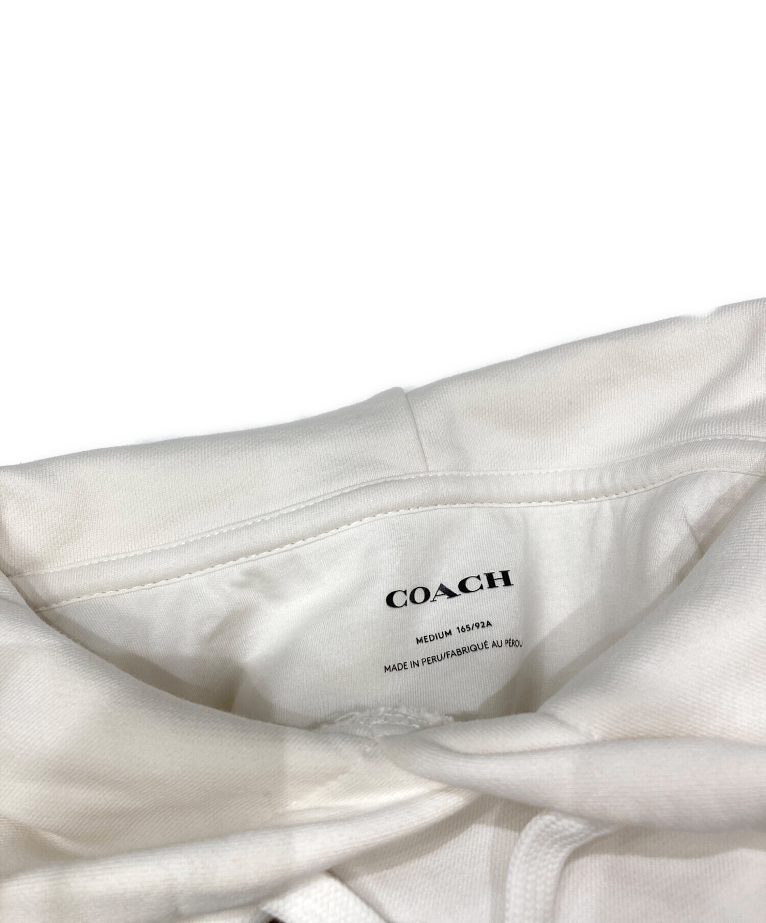 中古・古着通販】COACH (コーチ) シグネチャースクエアフーディー