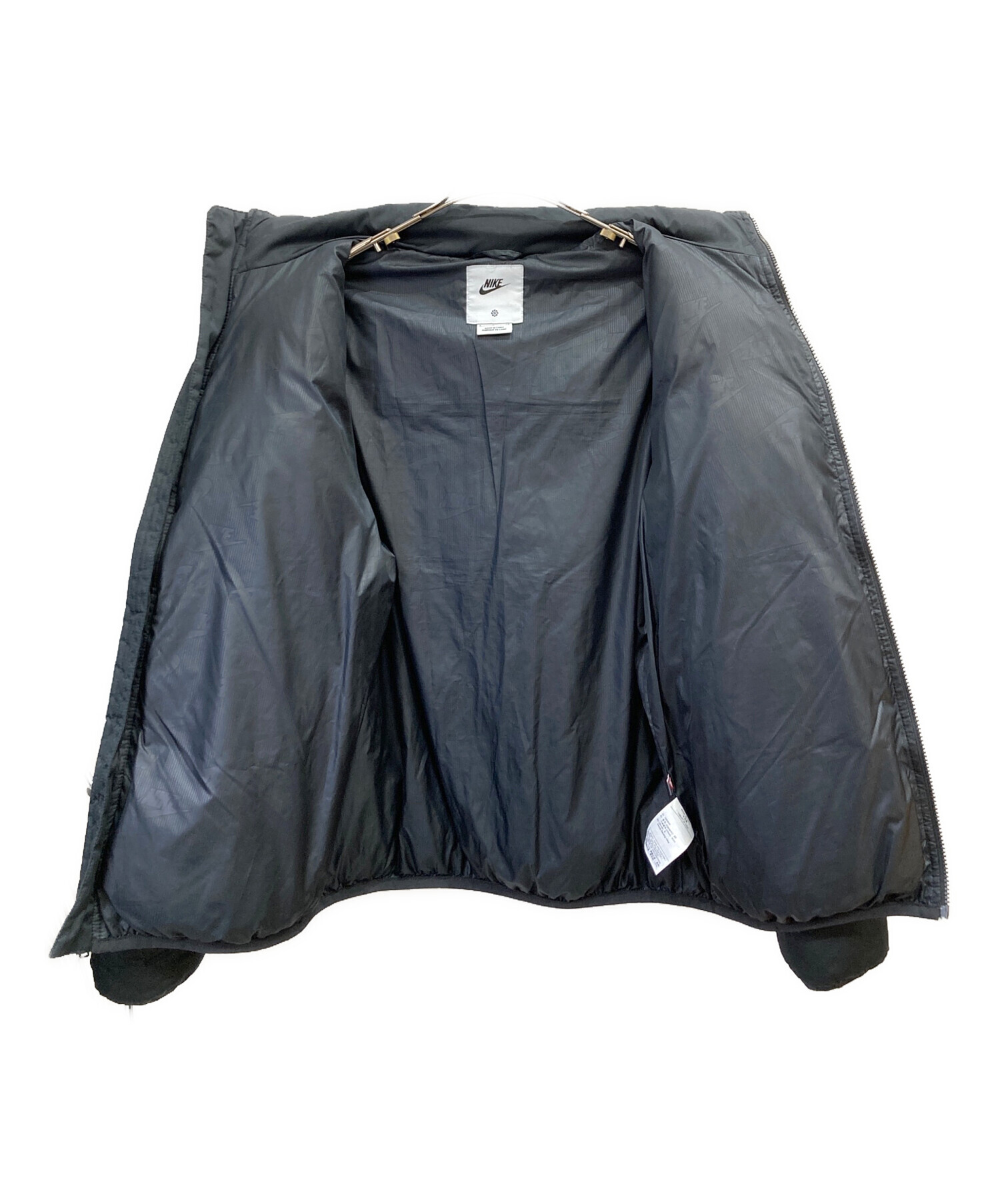 中古・古着通販】NIKE (ナイキ) パファー ジャケット ブラック サイズ