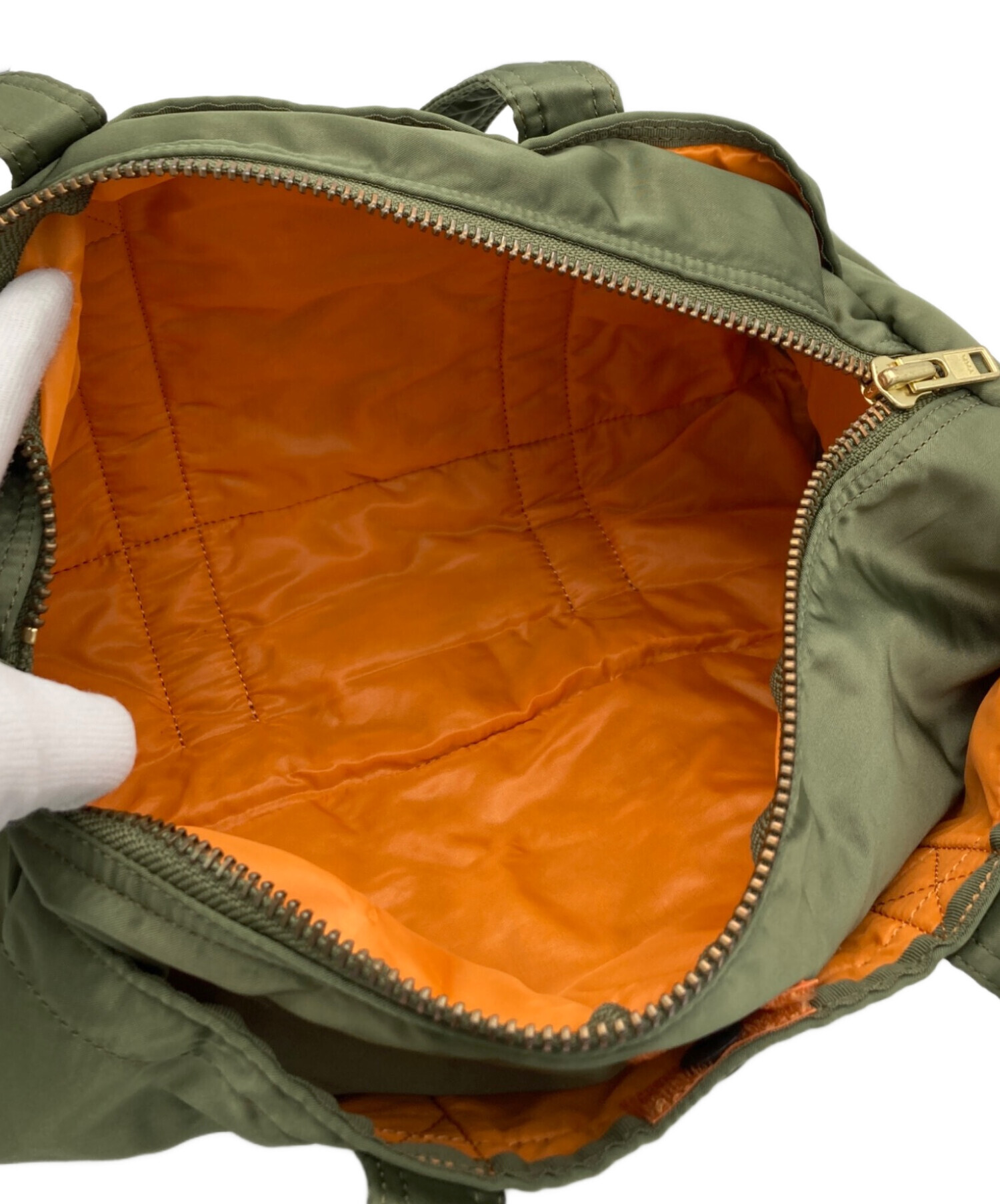 中古・古着通販】PORTER (ポーター) ミニボストンドラムバッグ