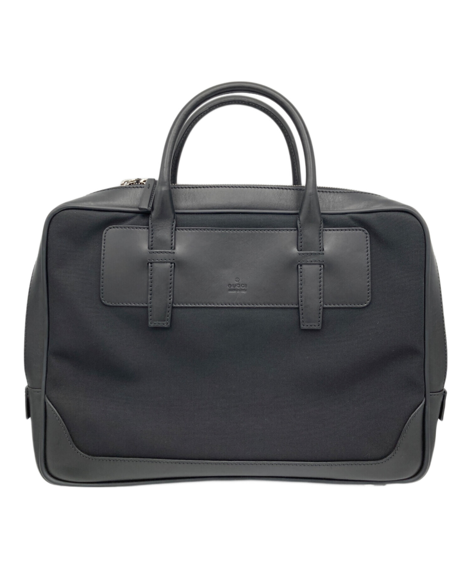 中古・古着通販】GUCCI (グッチ) GGスプリームブリーフケース ブラック