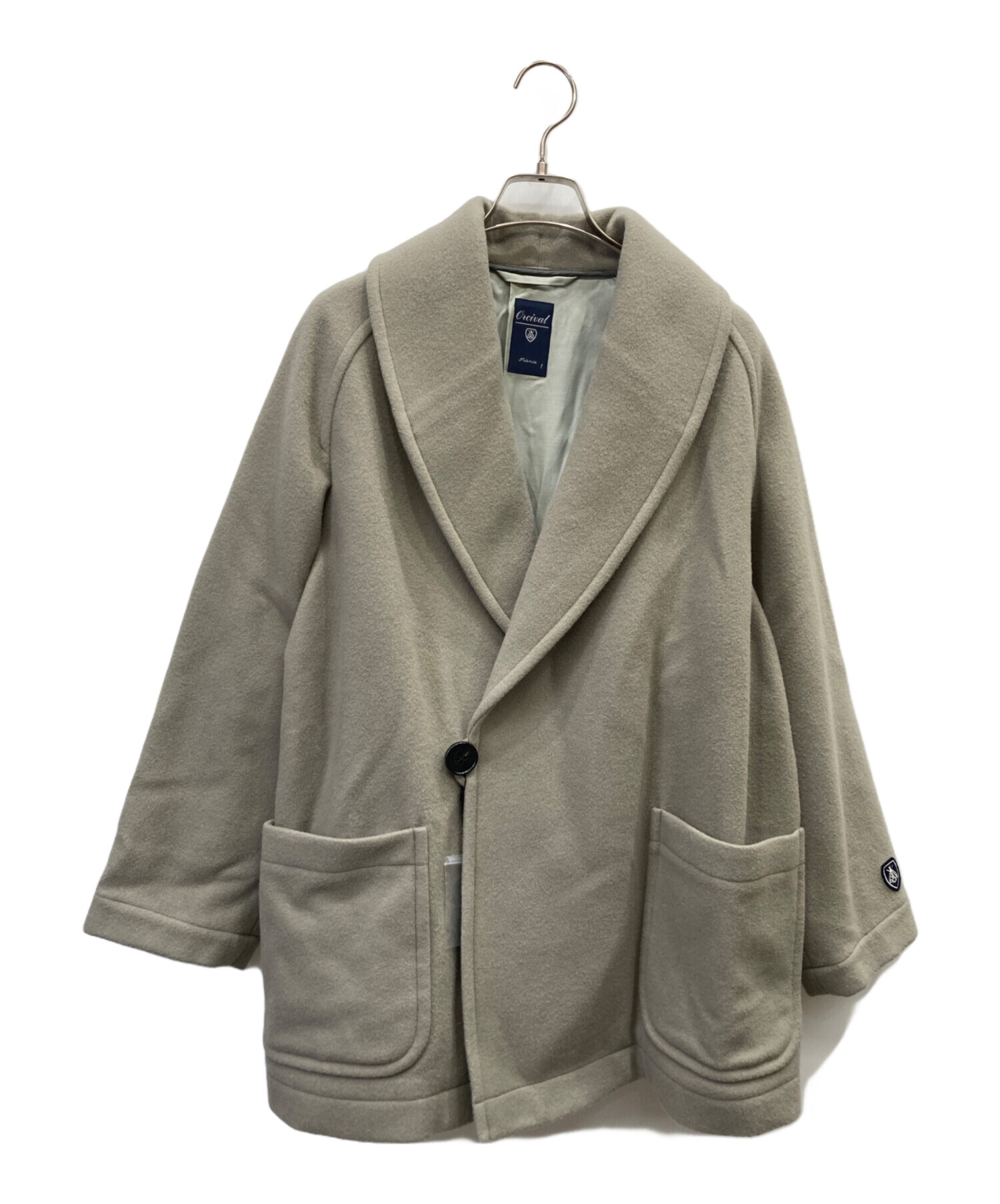 中古・古着通販】ORCIVAL (オーシバル) ライトモッサ ショールカラー