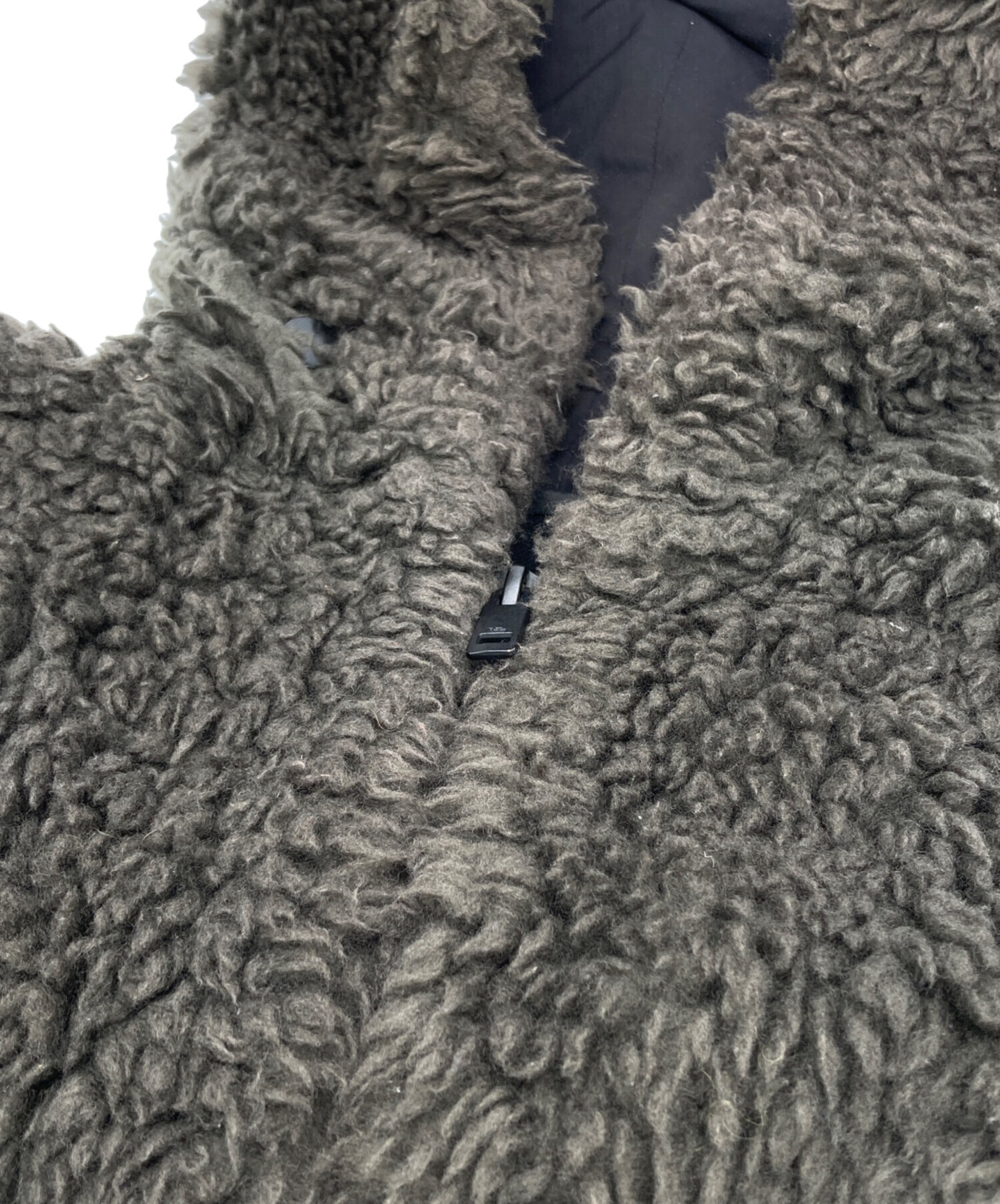 中古・古着通販】THE RERACS (ザ リラクス) ボアコート カーキ サイズ