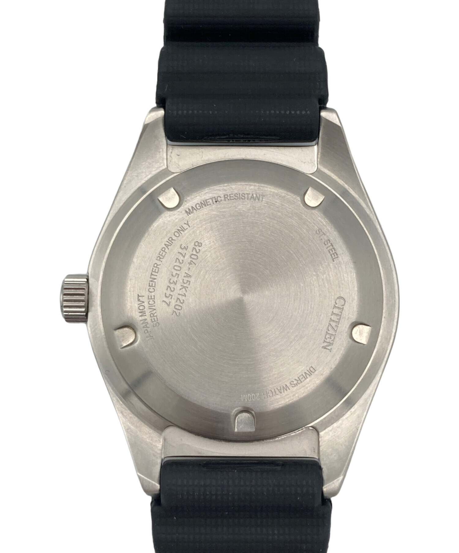 中古・古着通販】CITIZEN (シチズン) ダイバーズウォッチ ネイビー