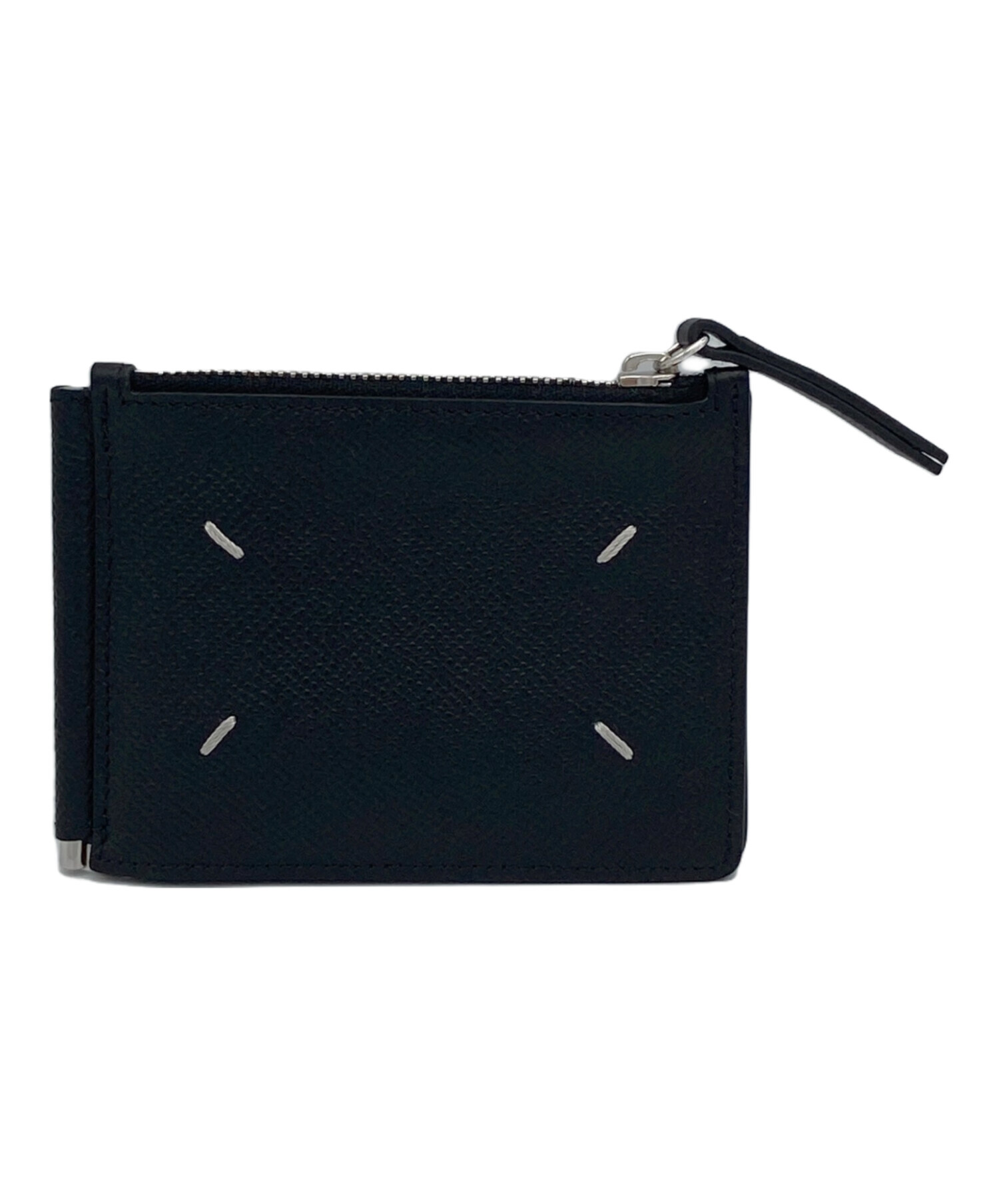 未使用！美品！Maison Margiela ブラック マネークリップ 中古・古着通販】Maison Margiela (メゾンマルジェラ) 4ステッチ