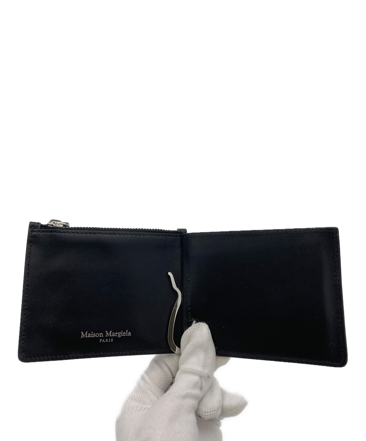 Maison Margiela マルジェラ マネークリップ ブラック中古 中古・古着通販】Maison Margiela (メゾンマルジェラ) マネークリップ