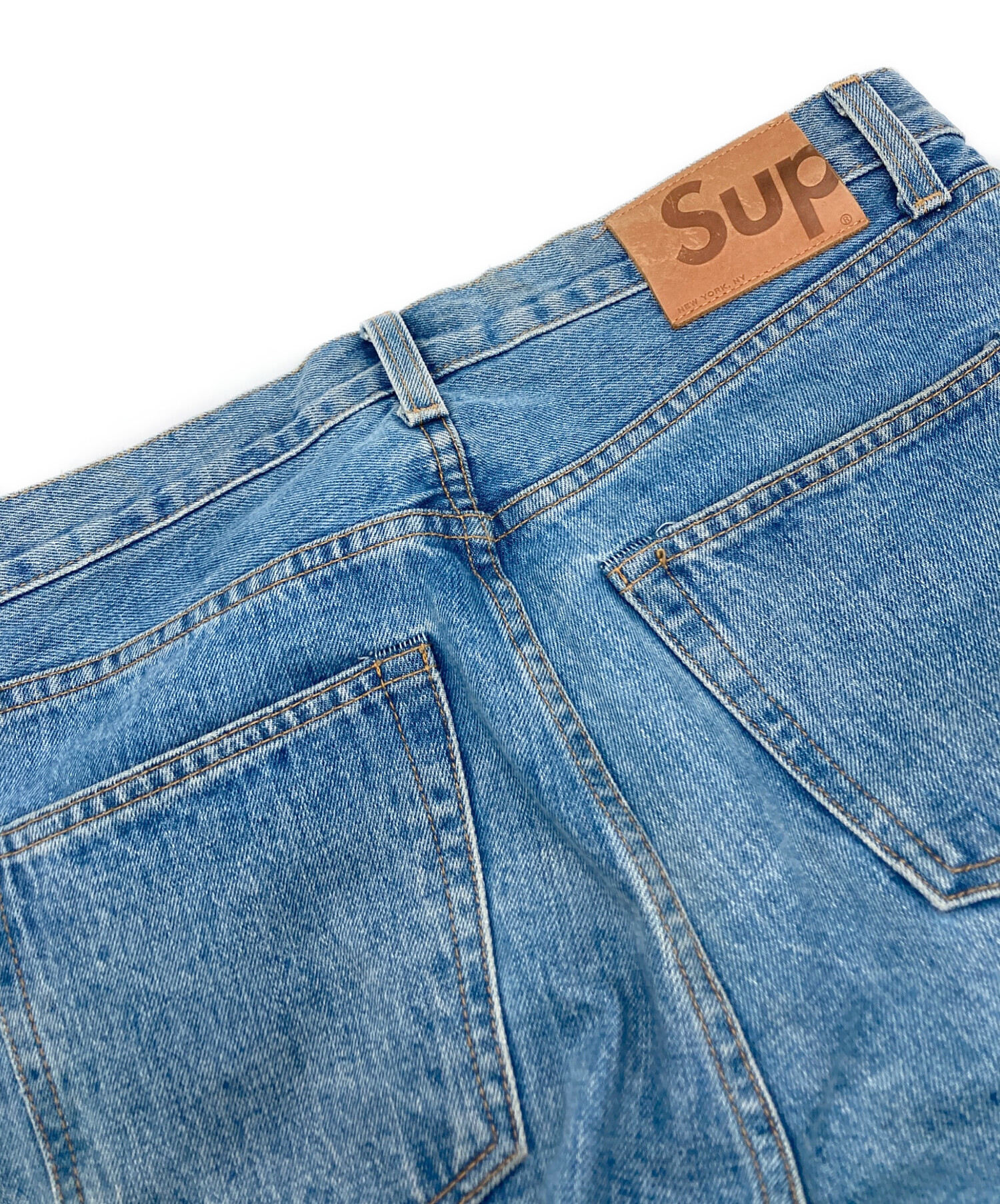 中古・古着通販】Supreme (シュプリーム) スリムストレートデニム