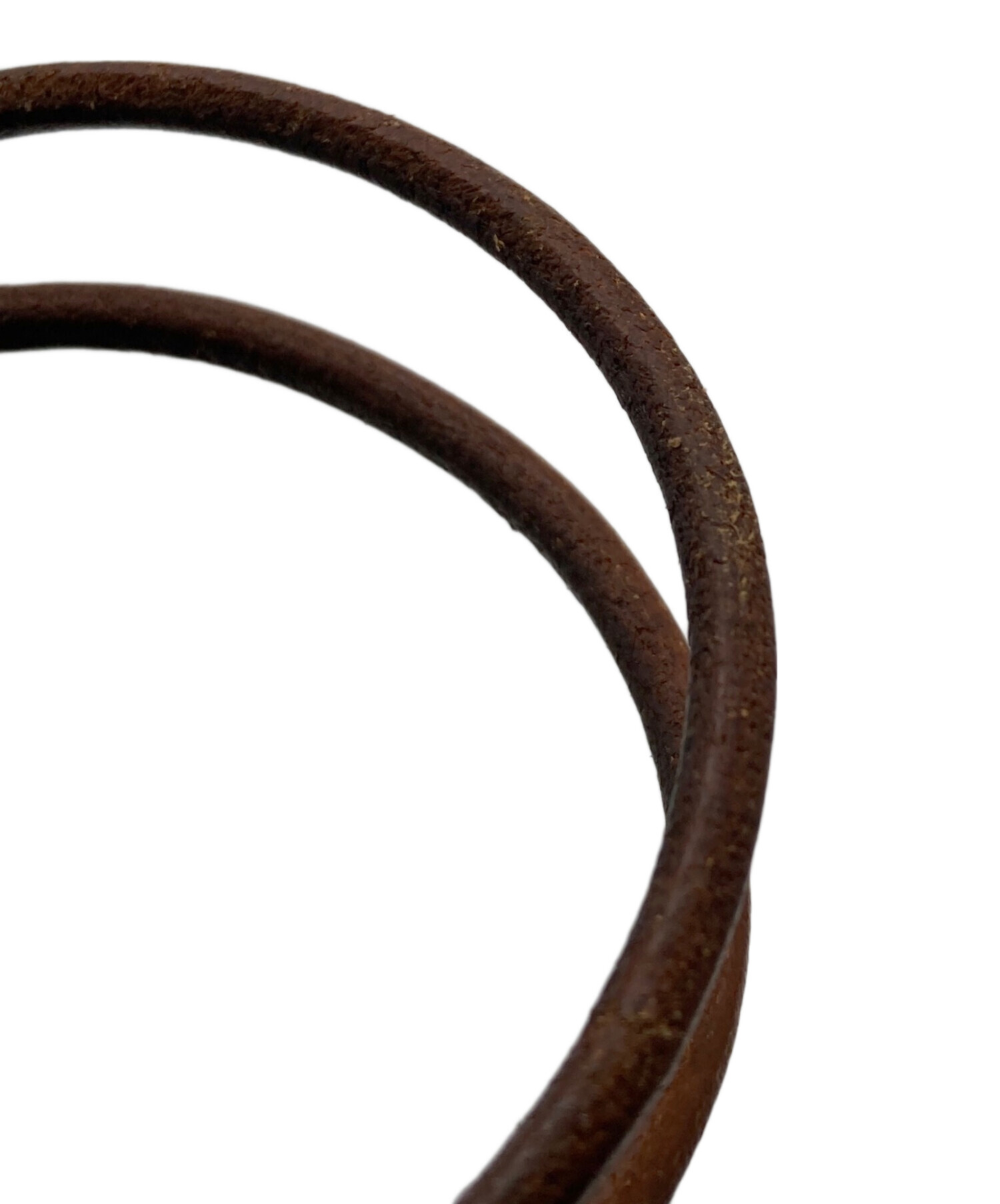 中古・古着通販】HERMES (エルメス) トゥルニトレザーブレスレット