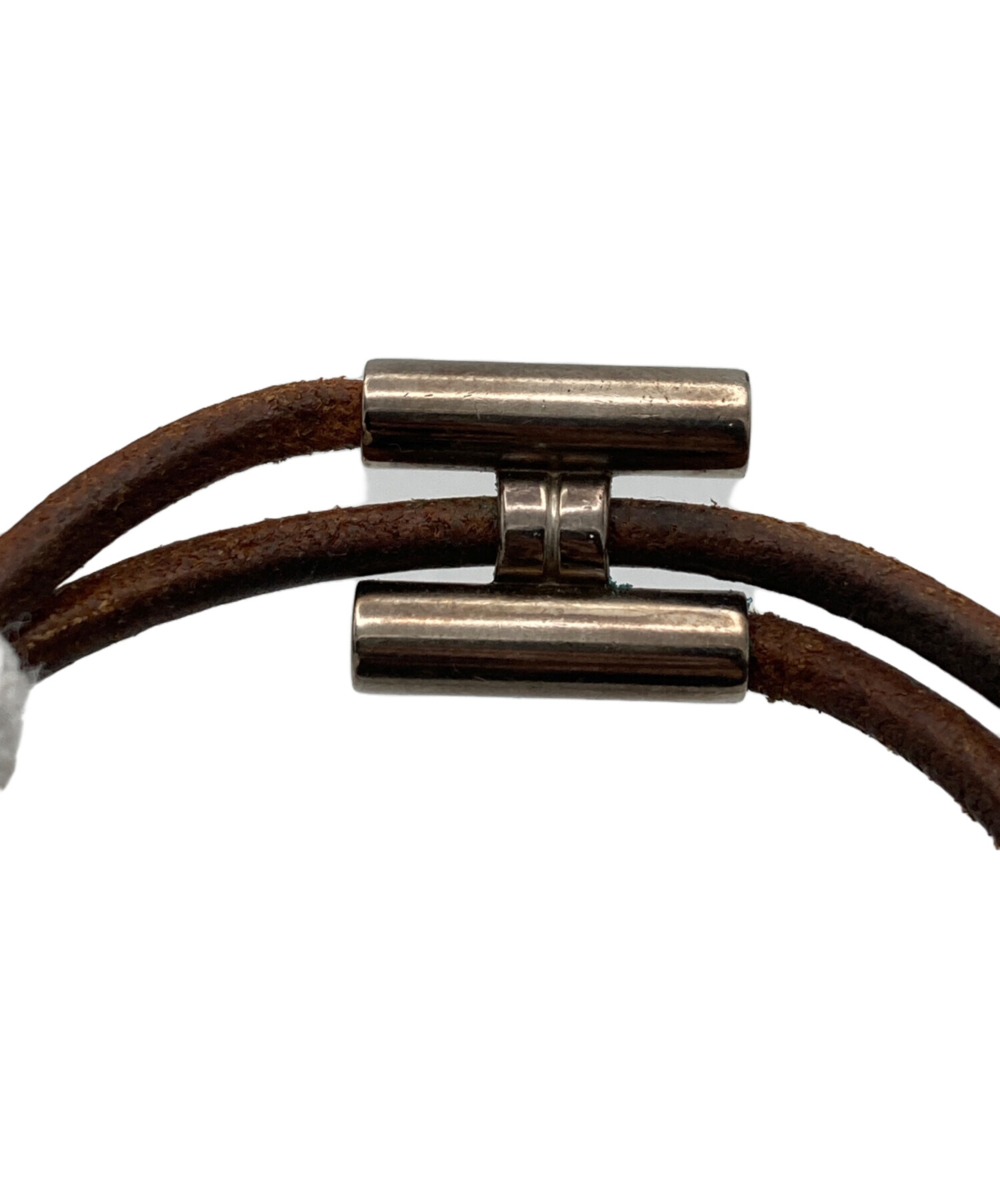 中古・古着通販】HERMES (エルメス) トゥルニトレザーブレスレット