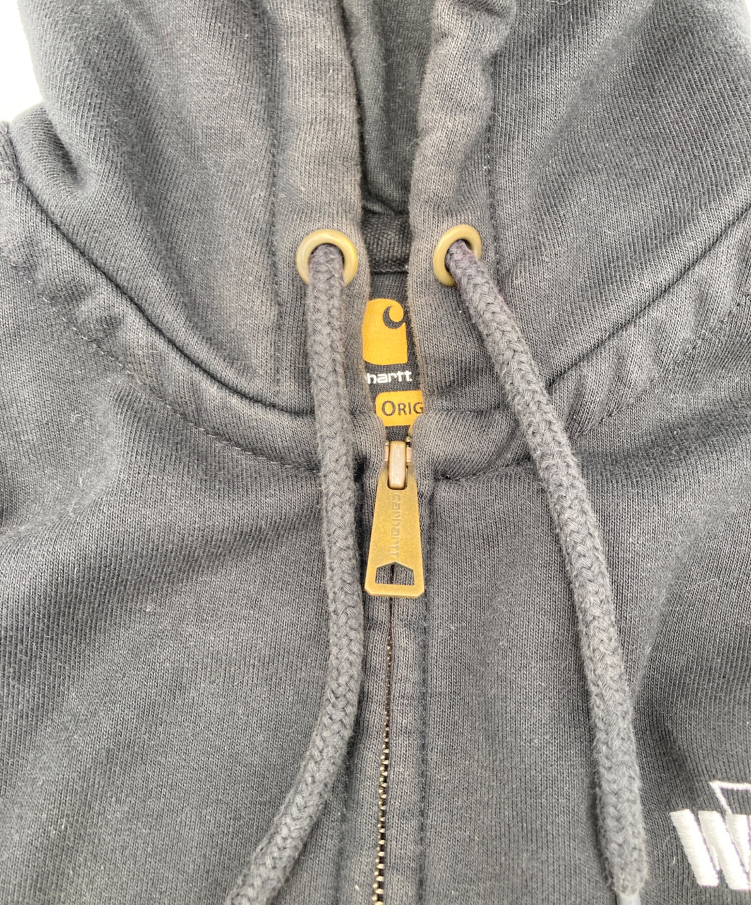 中古・古着通販】CarHartt (カーハート) 防水ジップパーカー ブラック