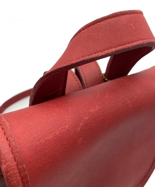 中古・古着通販】COACH (コーチ) ターンロックミニリュック レッド