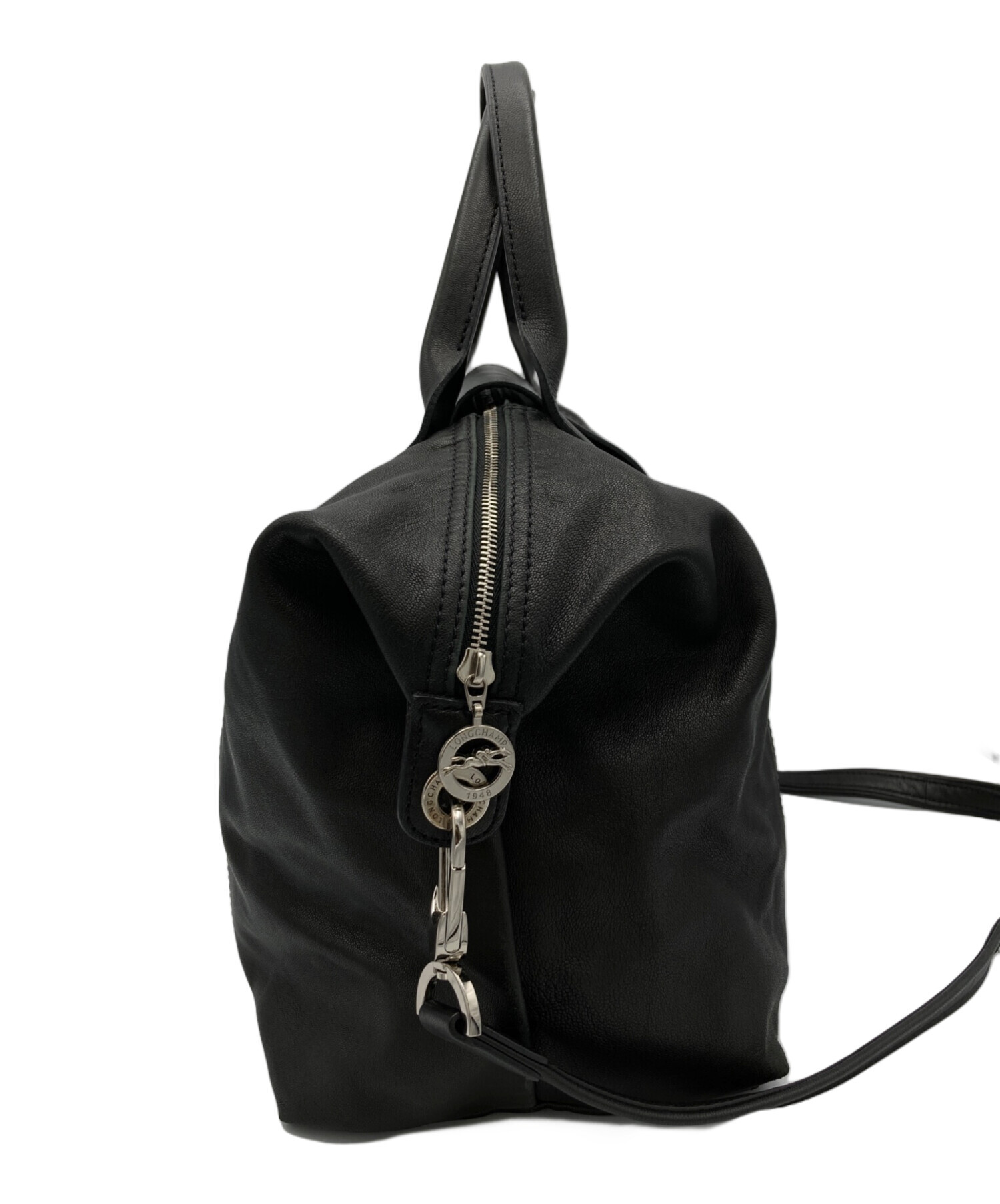 中古・古着通販】LONGCHAMP (ロンシャン) ル・プリアージュ キュイール
