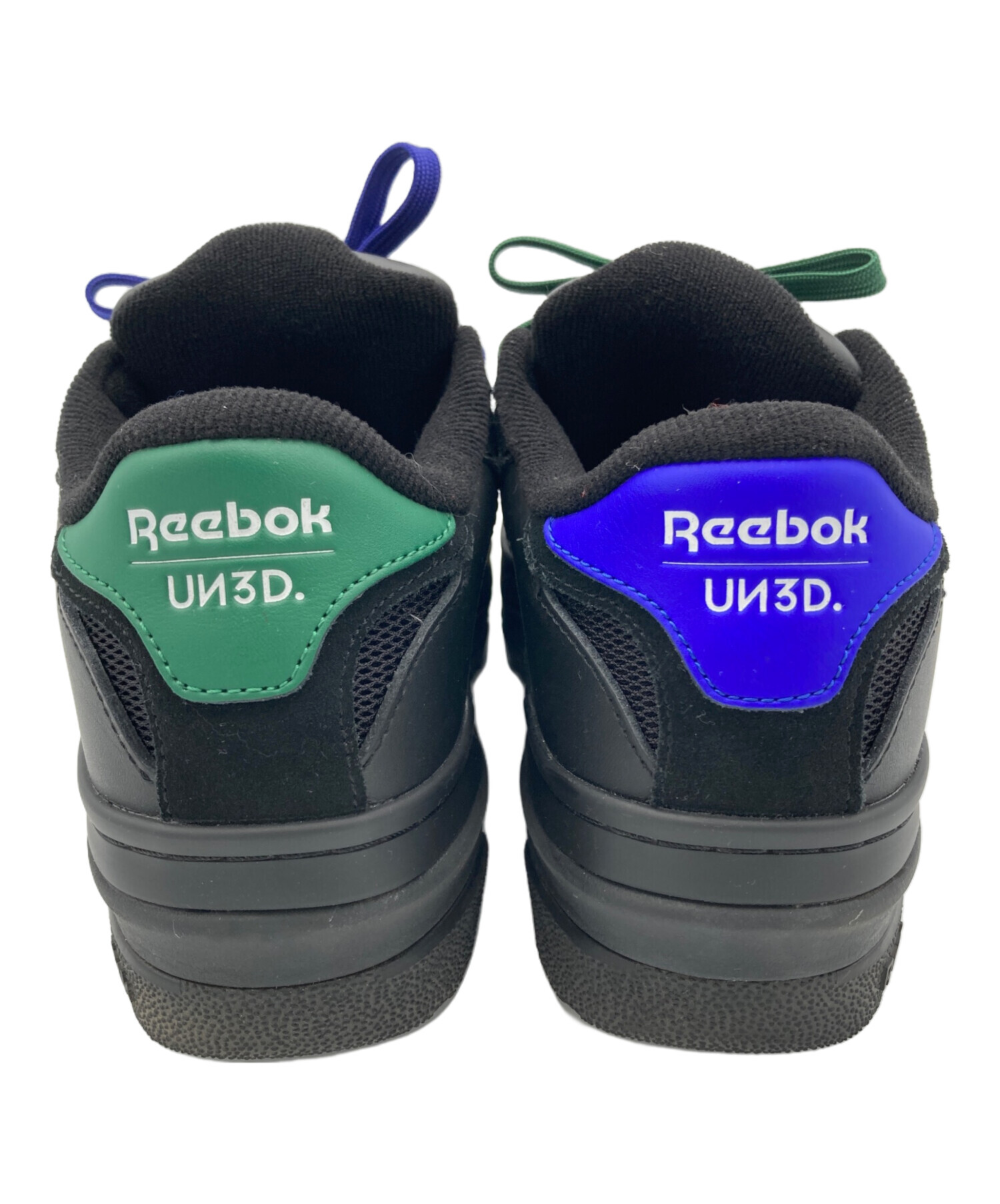 再値下げ‼︎Reebok×UN3D 38スニーカー ブラック25cm 再値下げ‼︎Reebok×UN3D 38スニーカー ブラック25cm