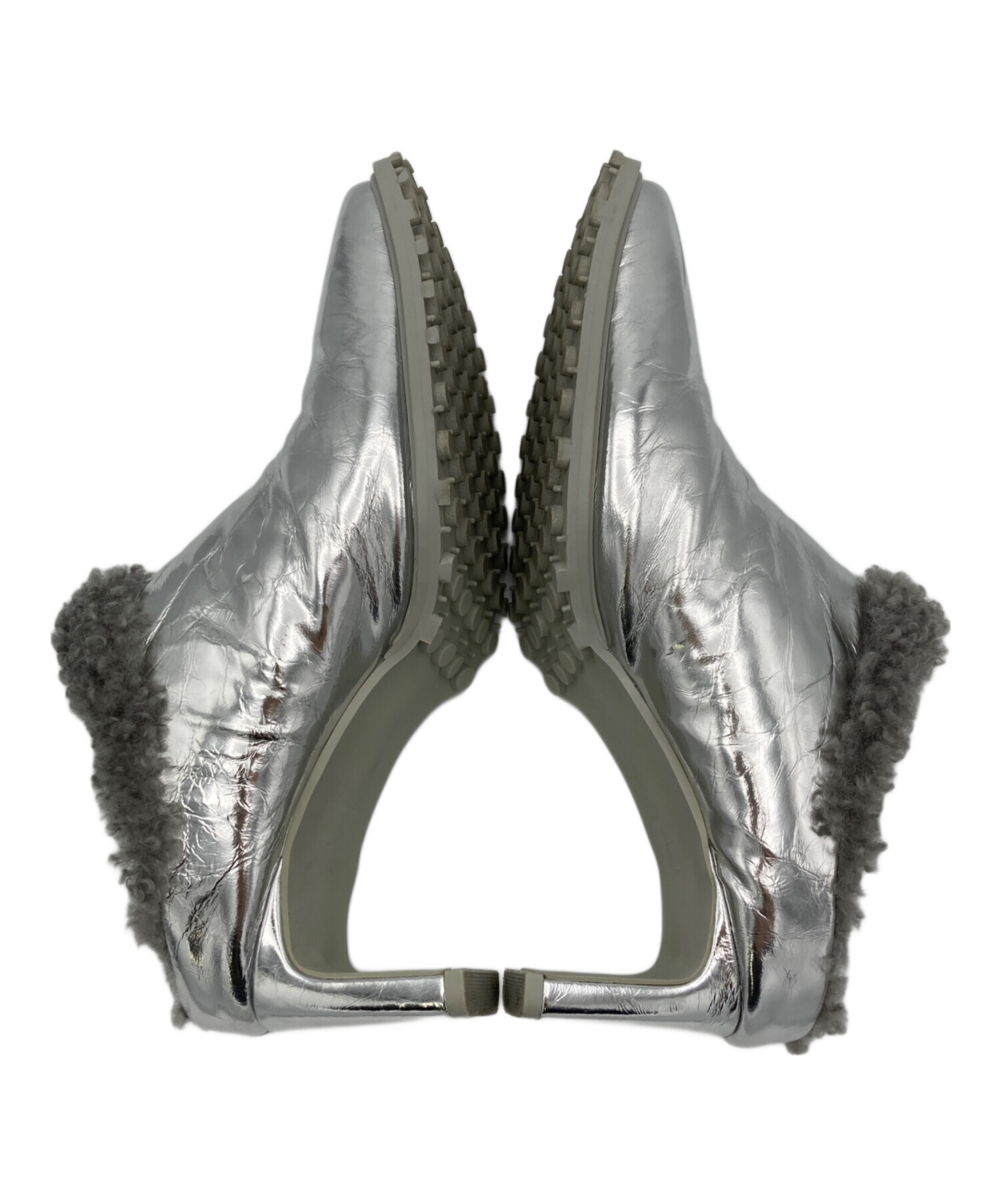 【新品未使用】moomo 中古・古着通販】OMMO (オーエムエムオー) SQUARE TOE BOA MULE