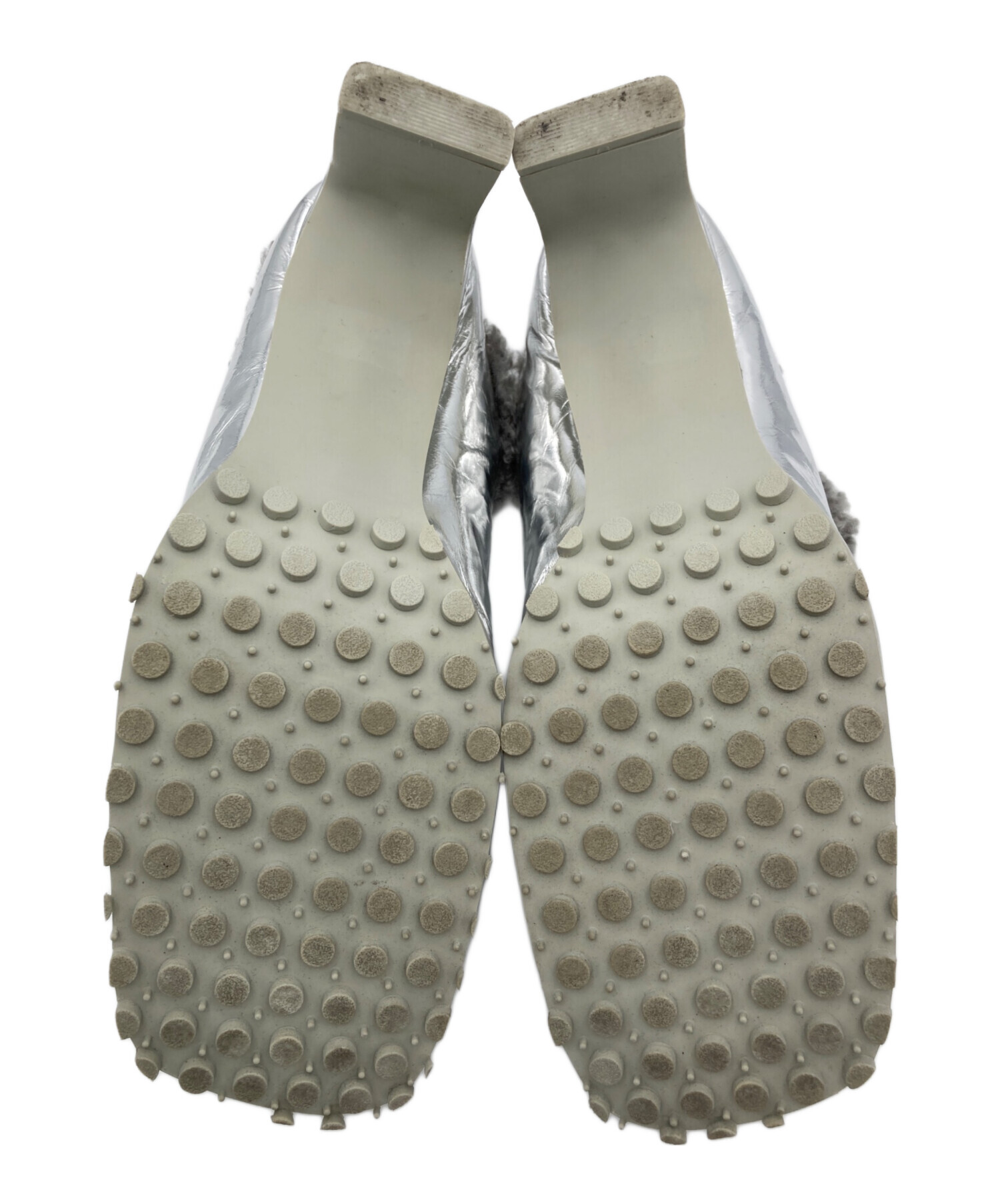 【新品未使用】moomo 中古・古着通販】OMMO (オーエムエムオー) SQUARE TOE BOA MULE