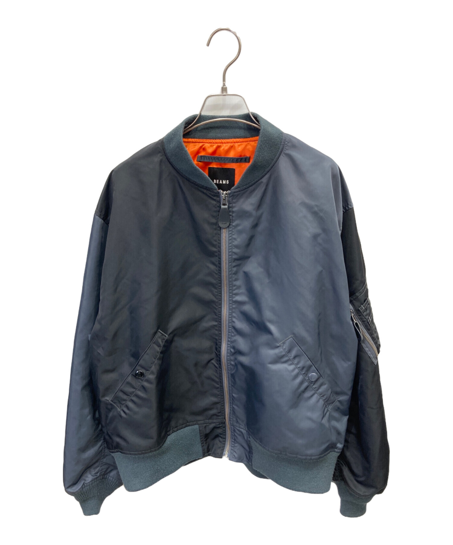 中古・古着通販】BEAMS (ビームス) 撥水ワイドフィットクレイジーMA-1