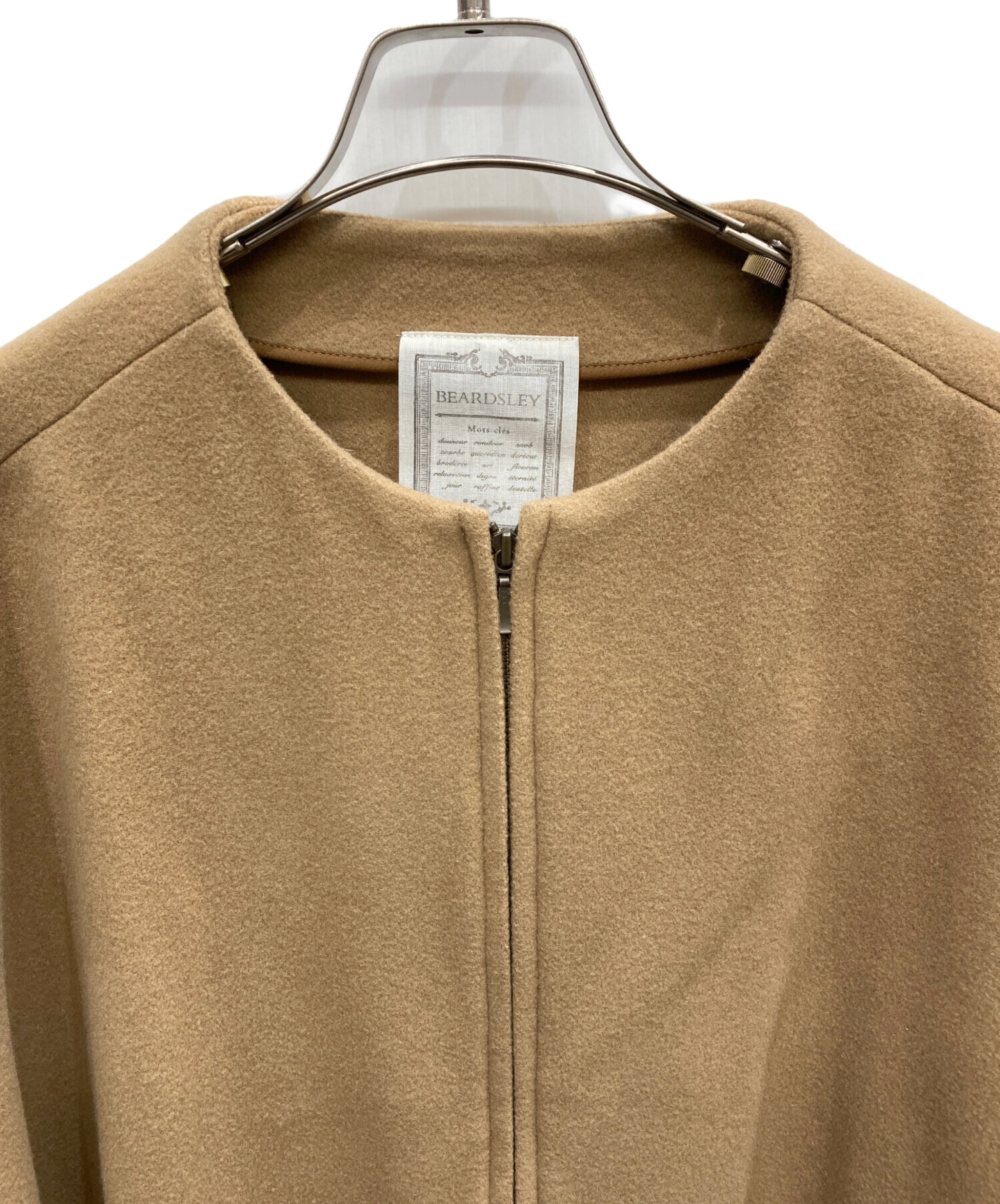 中古・古着通販】BEARDSLEY (ビアズリー) ウールポンチョコート
