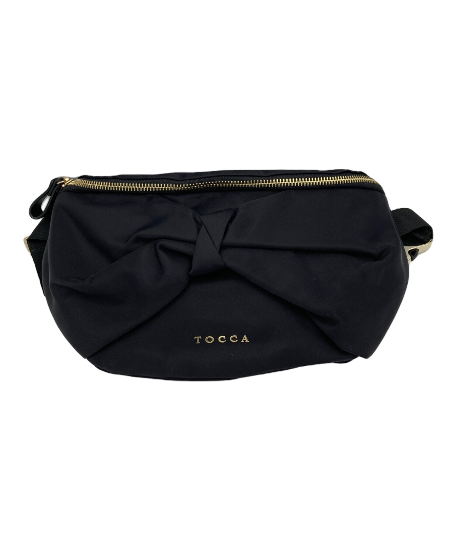 中古・古着通販】TOCCA (トッカ) RIBBON KNOT BODY BAG ブラック