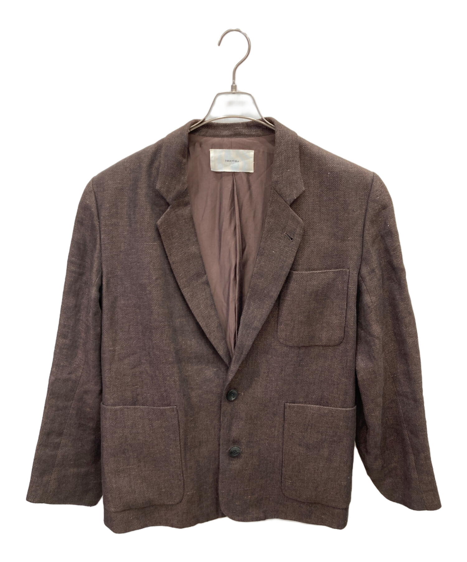中古・古着通販】TODAYFUL (トゥデイフル) Boyfriend Linen Jacket