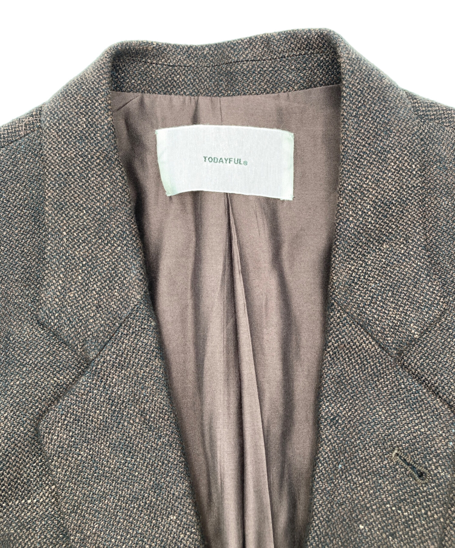中古・古着通販】TODAYFUL (トゥデイフル) Boyfriend Linen Jacket