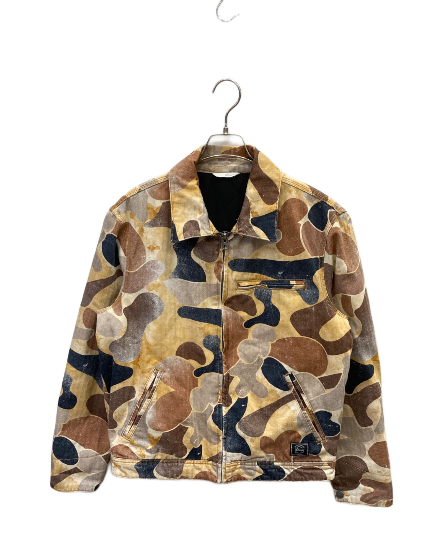 中古・古着通販】ZARA (ザラ) カモフラダックジャケット ブラウン 