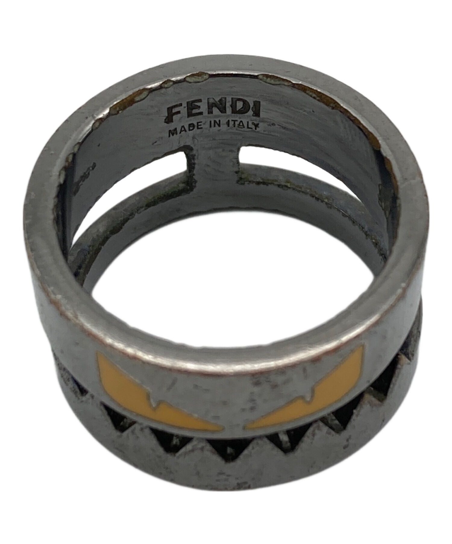 中古・古着通販】FENDI (フェンディ) BAG BUGS リング シルバー サイズ