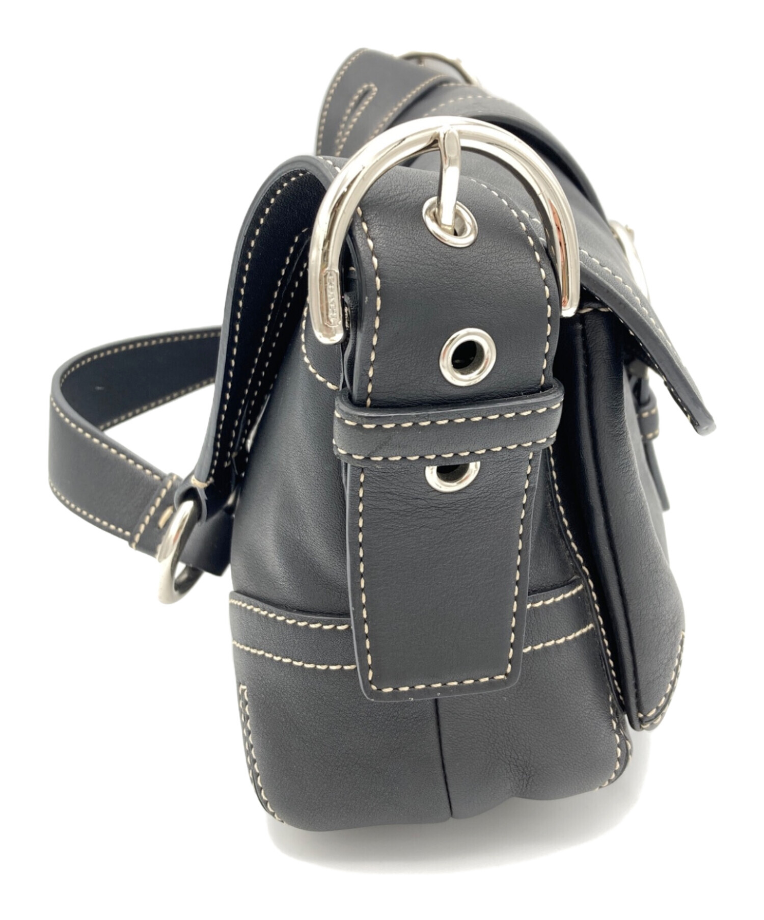 美品　COACH コーチ ブリーカー ソーホー ワンショルダーバッグ COACH（コーチ）の「ソーホー バッグ・シグネチャー ジャカード