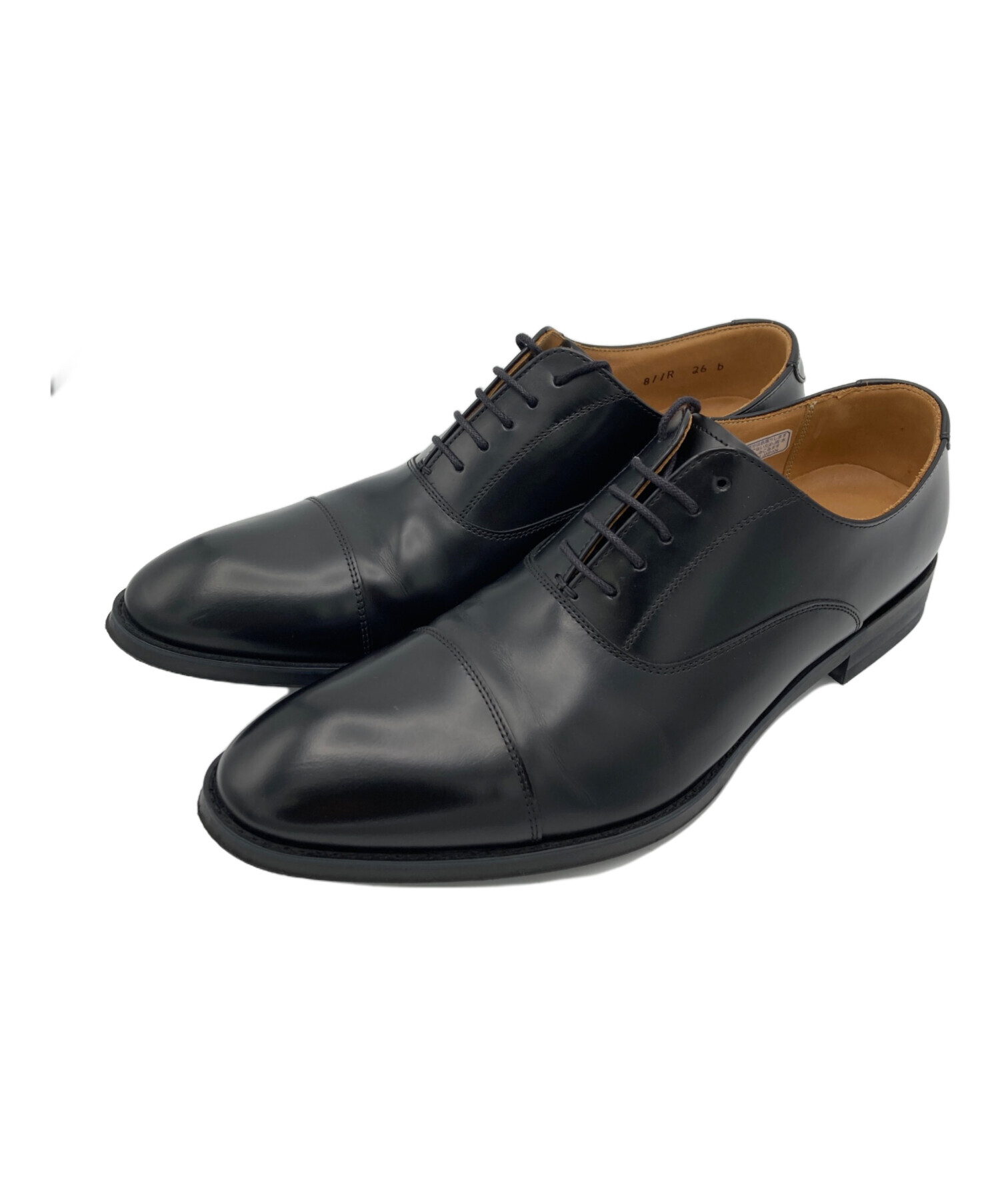 【未使用に近い】REGAL リーガル ストレートチップ 811R ブラック 箱付 REGAL（リーガル） メンズビジネス ストレートチップ 811R AL : SHOES