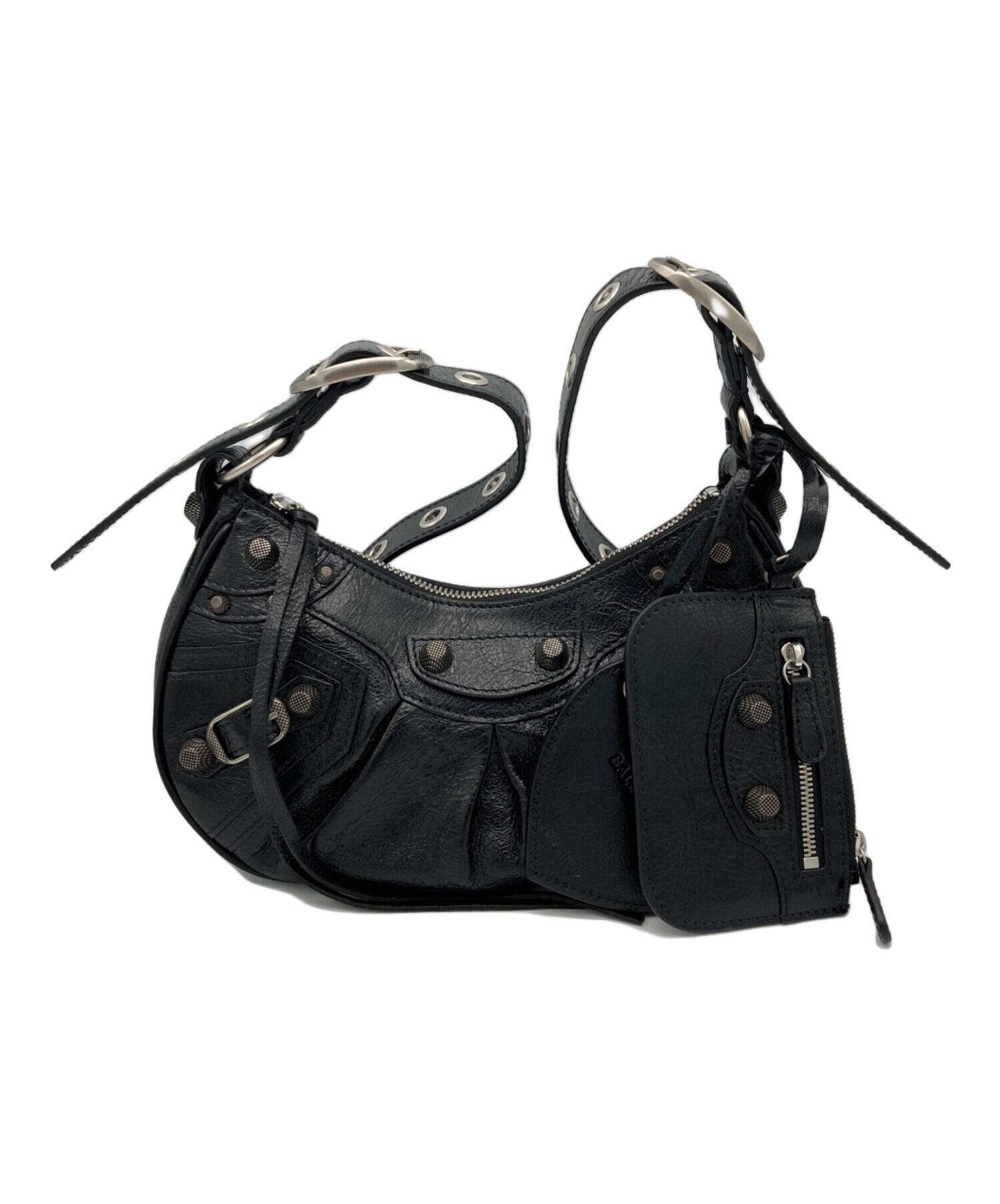 中古・古着通販】BALENCIAGA (バレンシアガ) ル・カゴールXS ブラック