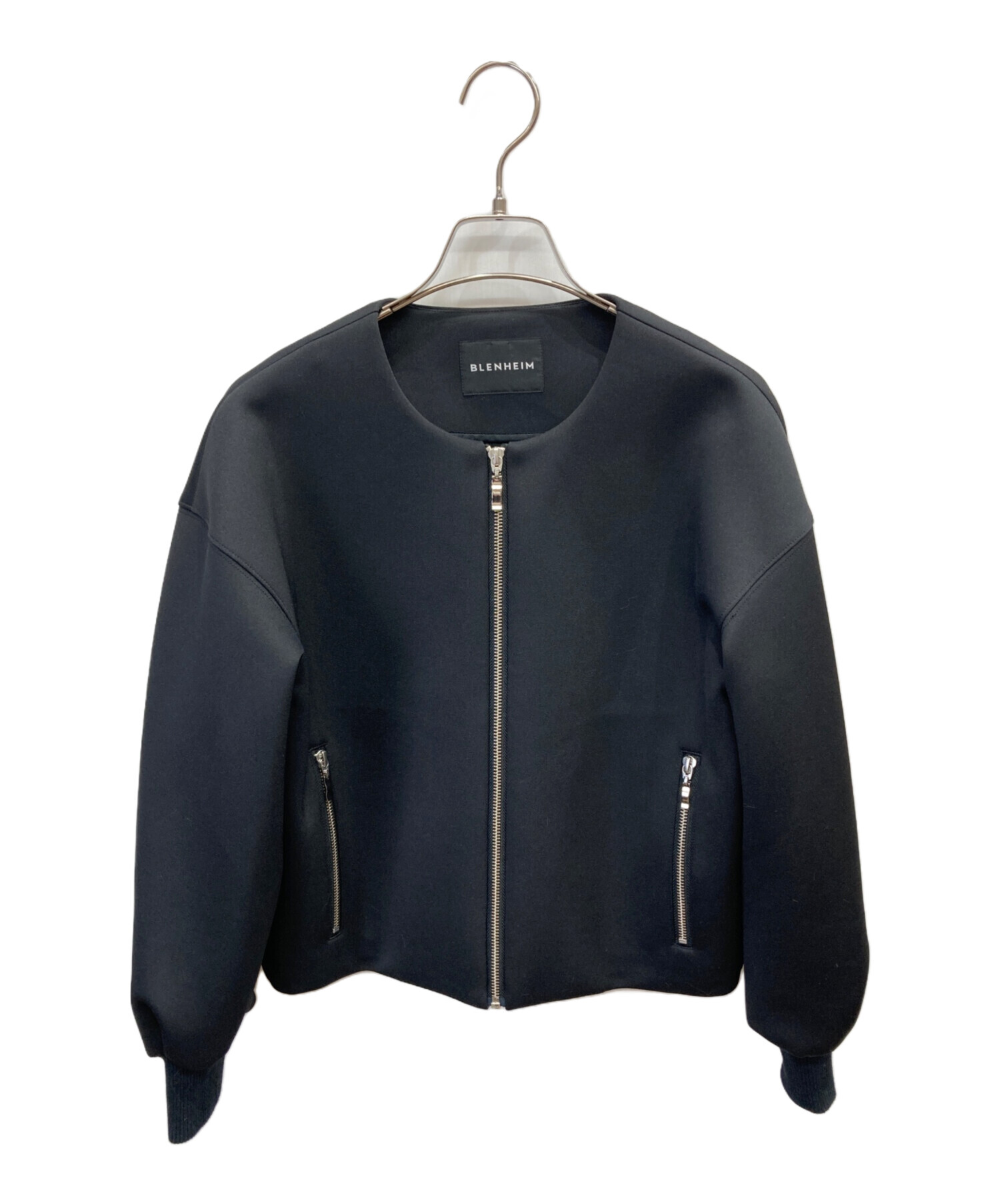 中古・古着通販】BLENHEIM (ブレンヘイム) ボンディングノーカラー 
