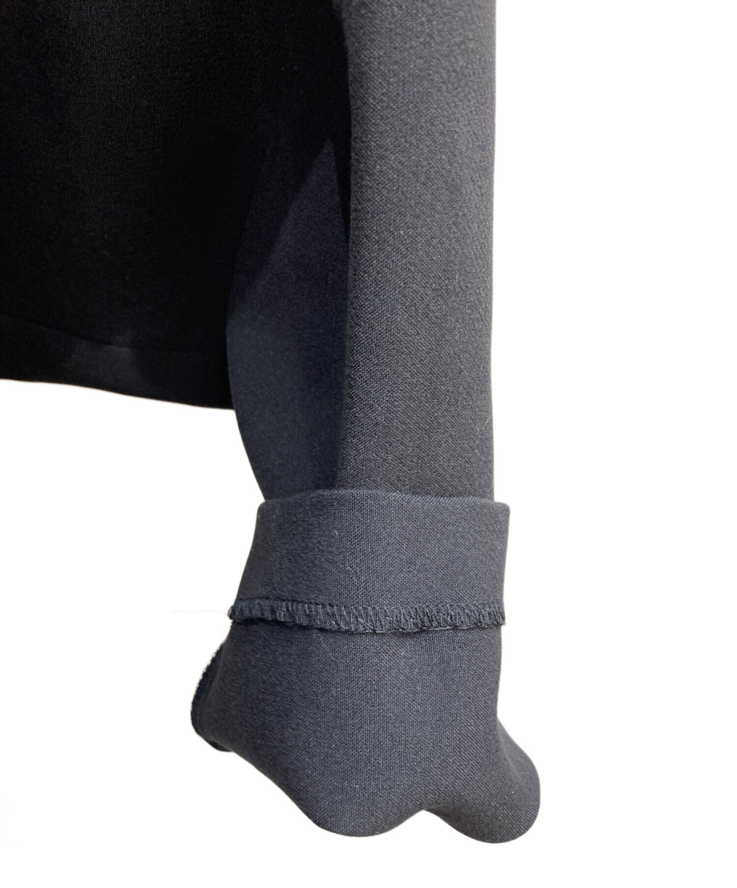 中古・古着通販】BEARDSLEY (ビアズリー) ダブルクロスVネックブラウス