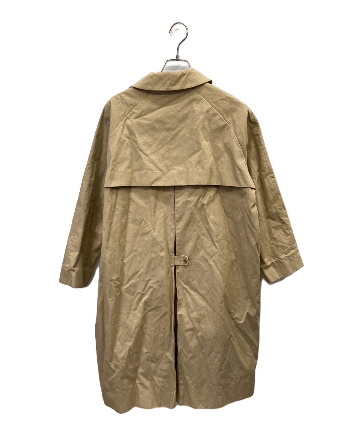 中古・古着通販】YAECA (ヤエカ) 比翼ステンカラーコート カーキ