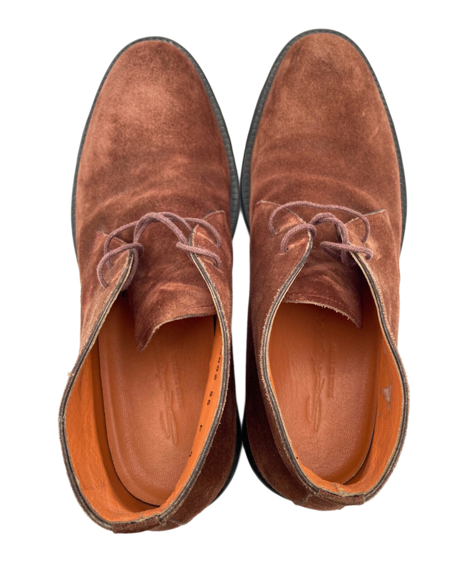 未使用　サントーニ Santoni ブラウン　サイズ9 (27~28cm) 中古・古着通販】Santoni (サントーニ) チャッカーブーツ ブラウン