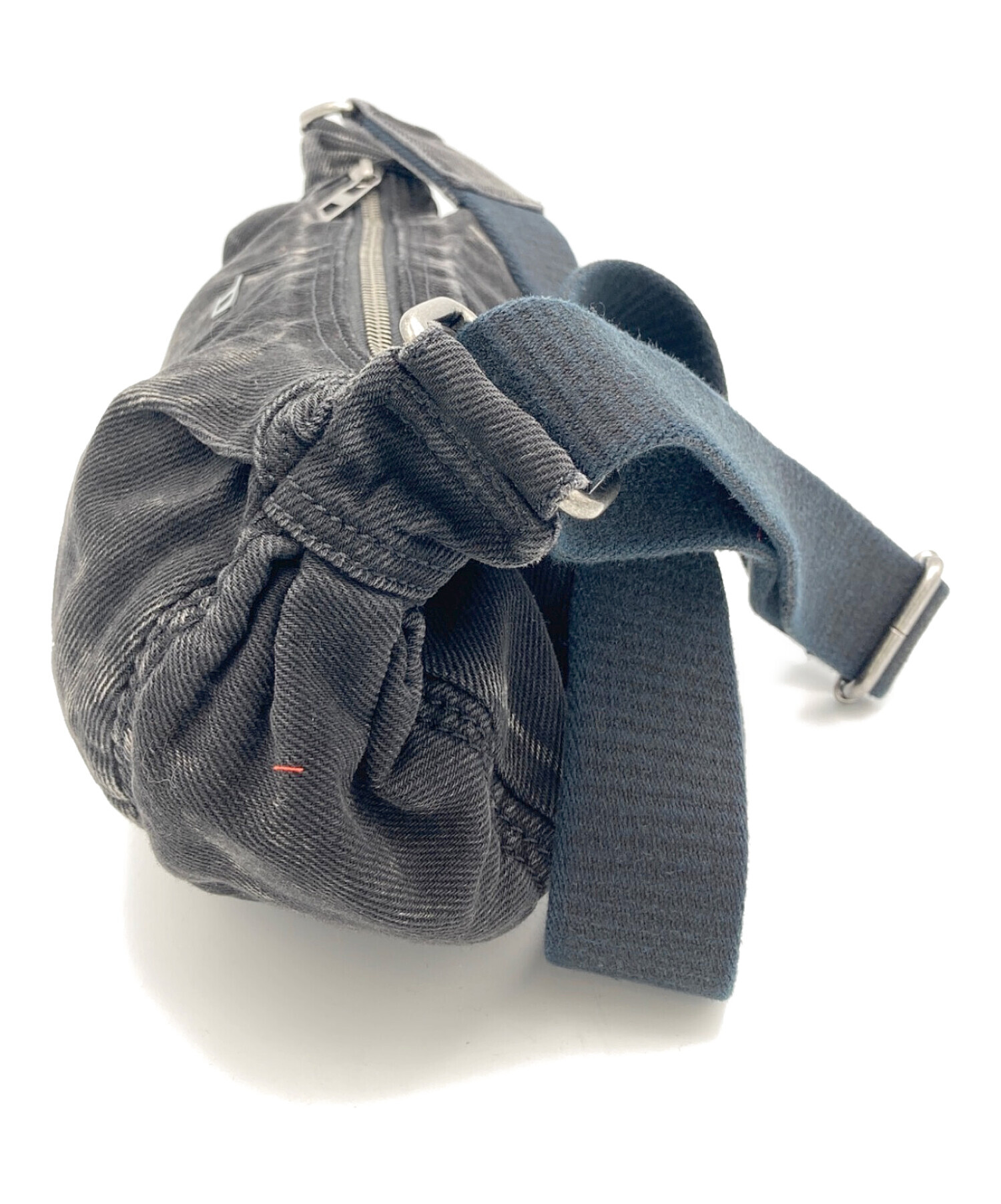DIESEL Rave Crossbody X デニムショルダーバッグ RAVE CROSSBODY X クロスボディバッグ｜ブラック｜メンズ｜DIESEL