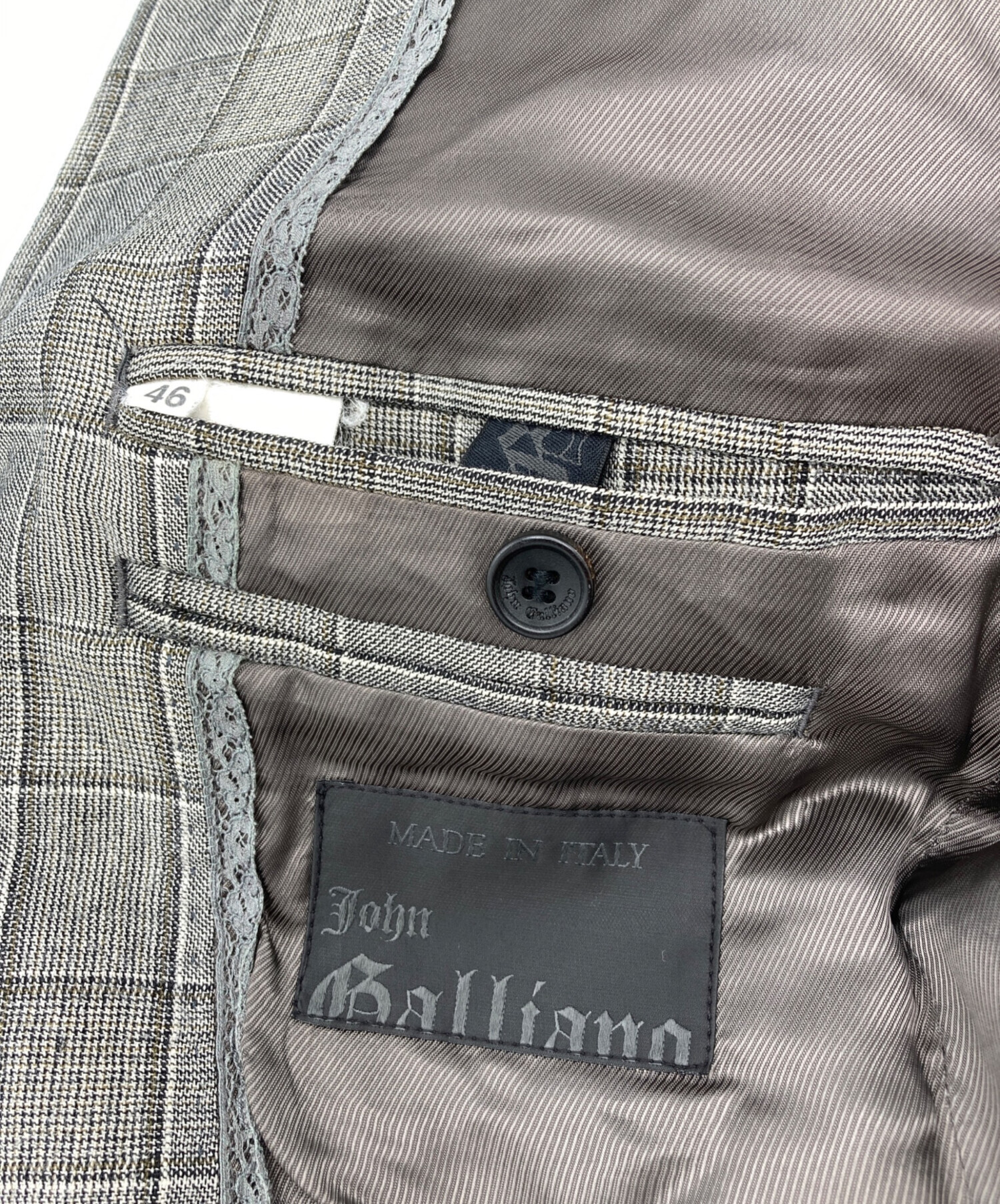 中古・古着通販】JOHN GALLIANO (ジョンガリアーノ) ニュースペーパー