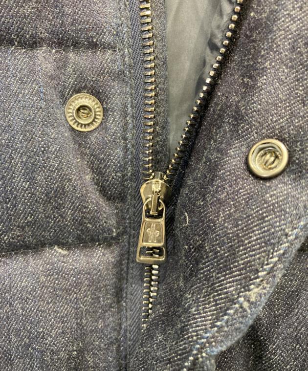 MONCLER モンクレール BREVAL ブレヴァル デニム ダウンジャケット 中古・古着通販】MONCLER (モンクレール) BREVAL/デニムダウン
