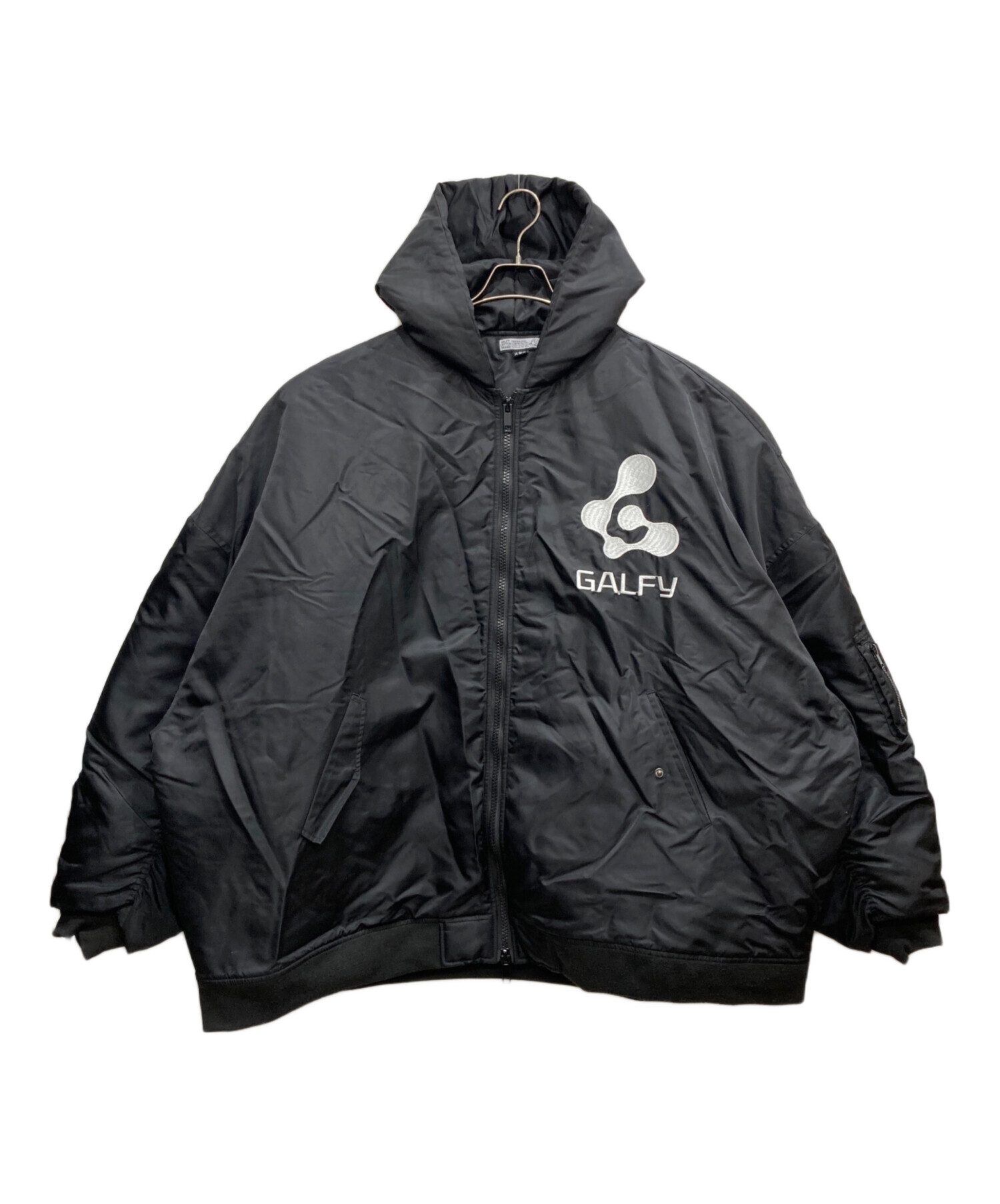 中古・古着通販】GALFY (ガルフィー) 用なしドデカボンバー ブラック 