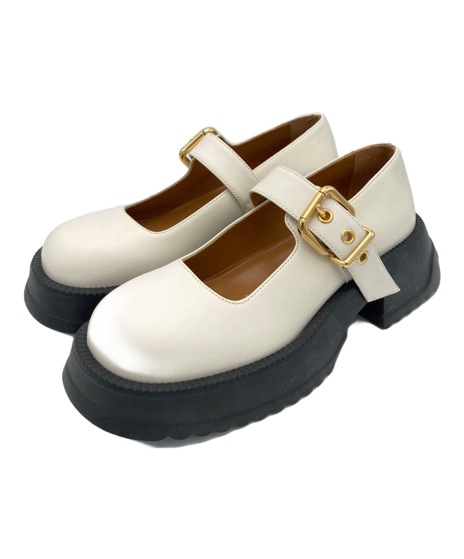 中古・古着通販】MARNI (マルニ) メリージェーン厚底シューズ