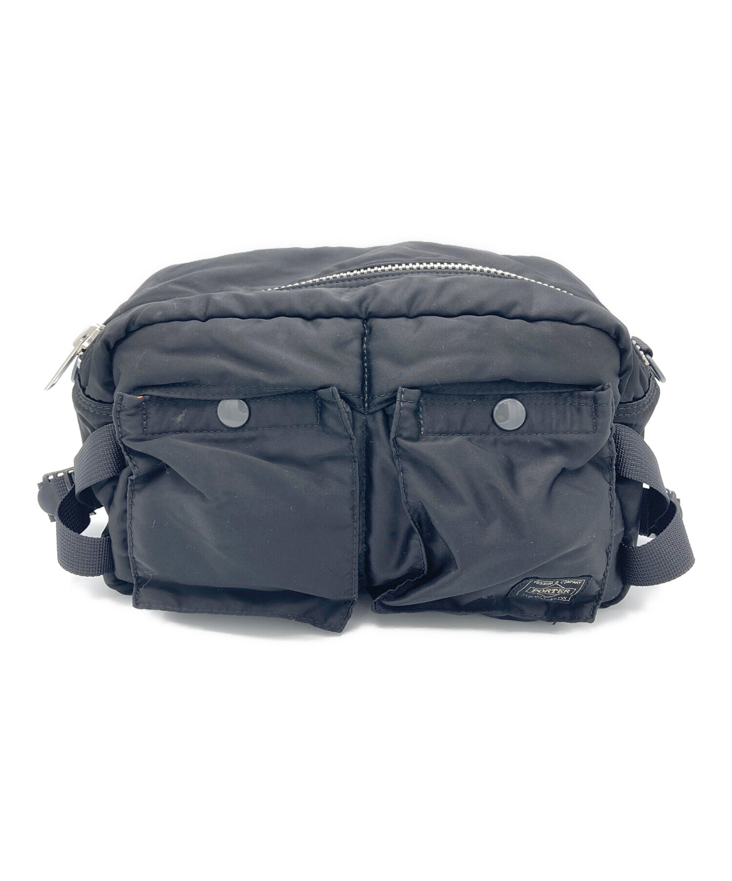 中古・古着通販】PORTER (ポーター) タンカー WAIST BAG ブラック